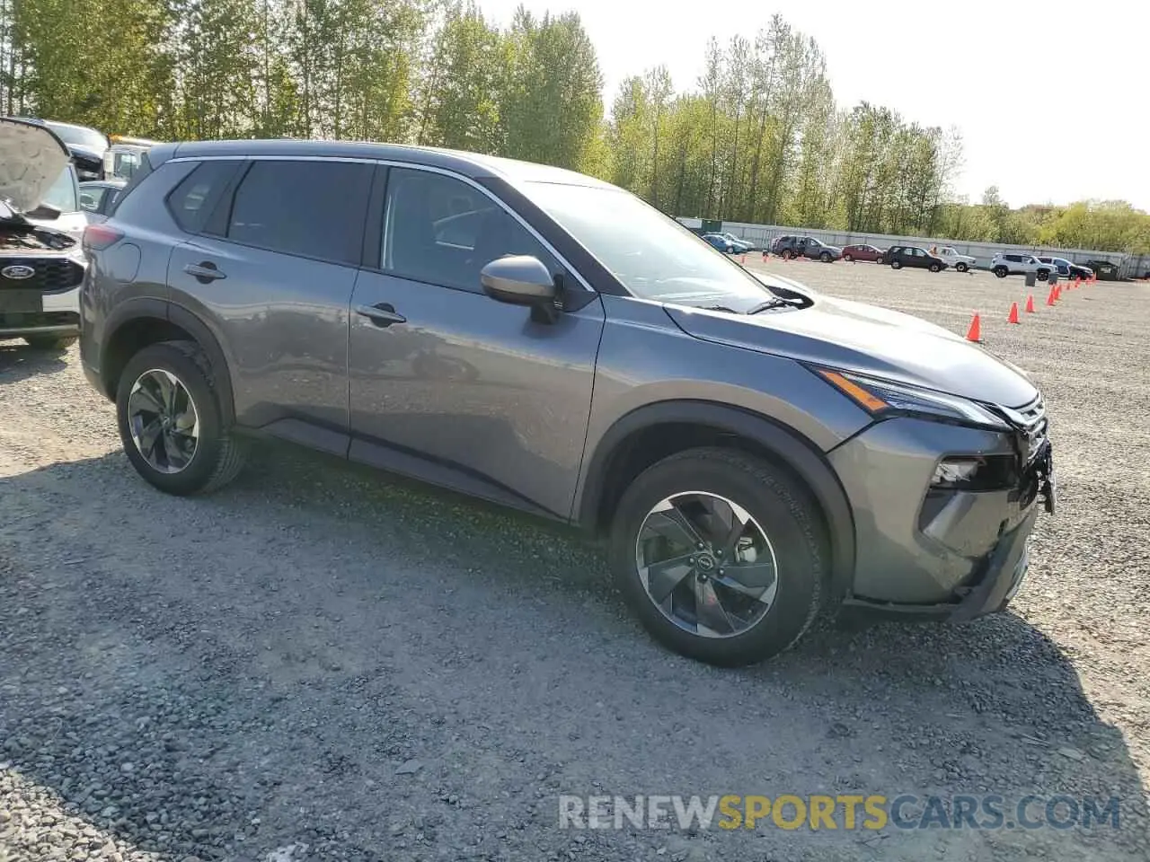 4 fotografías del automóvil dañado 5N1BT3BA5SC814780 NISSAN ROGUE 2025