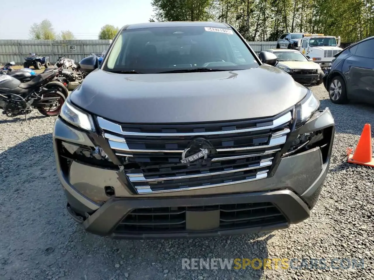 5 fotografías del automóvil dañado 5N1BT3BA5SC814780 NISSAN ROGUE 2025