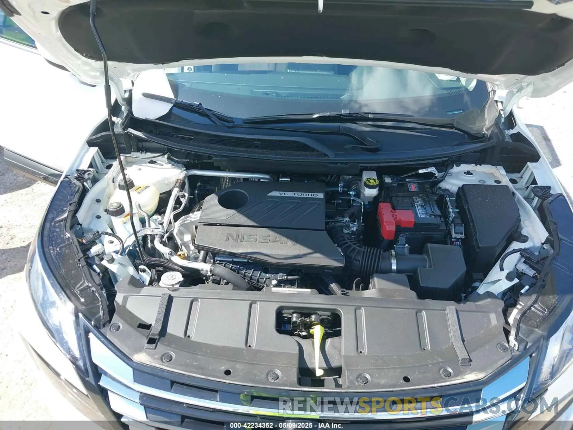 10 fotografías del automóvil dañado 5N1BT3BA5SC828212 NISSAN ROGUE 2025