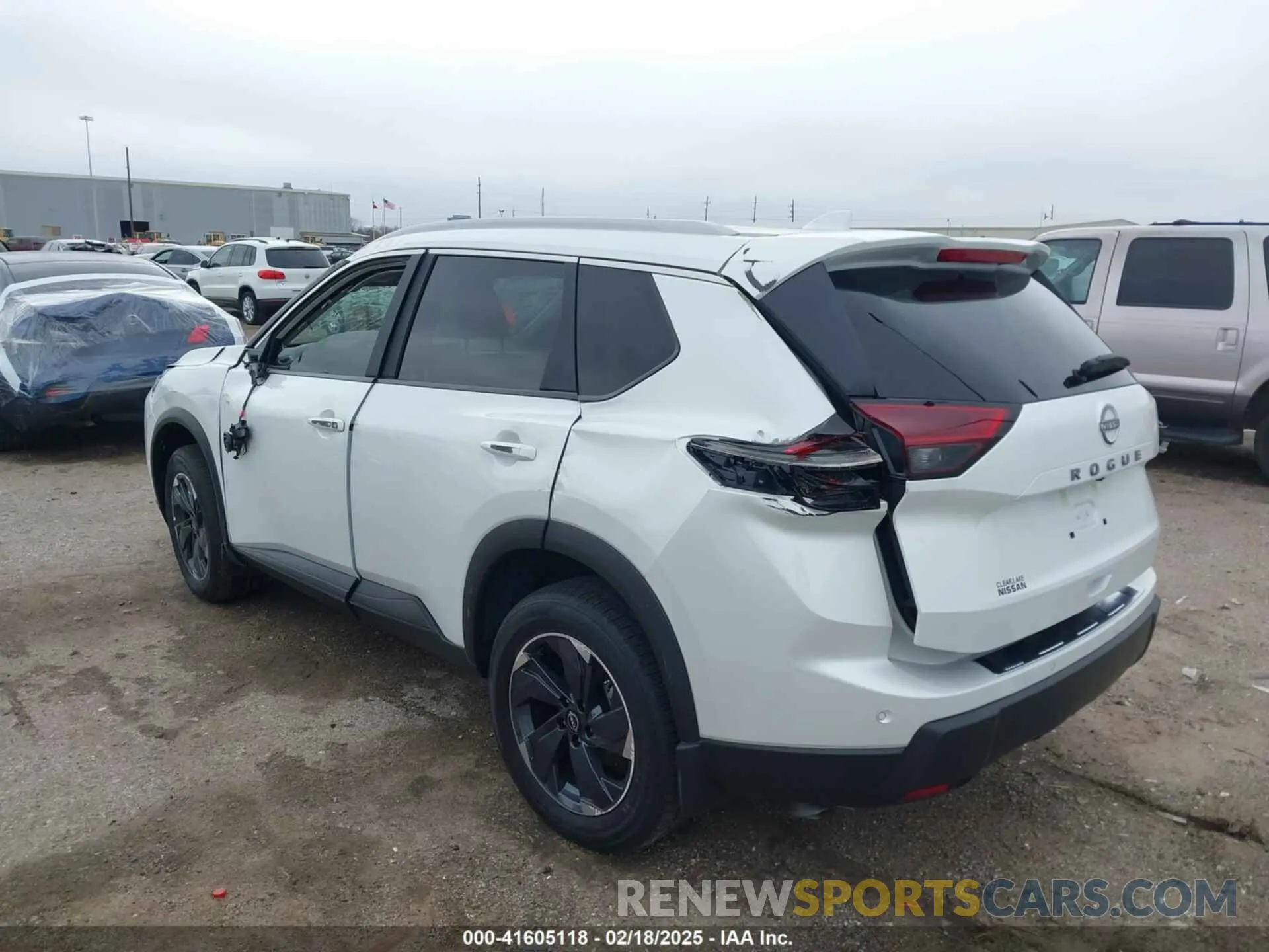 3 fotografías del automóvil dañado 5N1BT3BA6SC762625 NISSAN ROGUE 2025