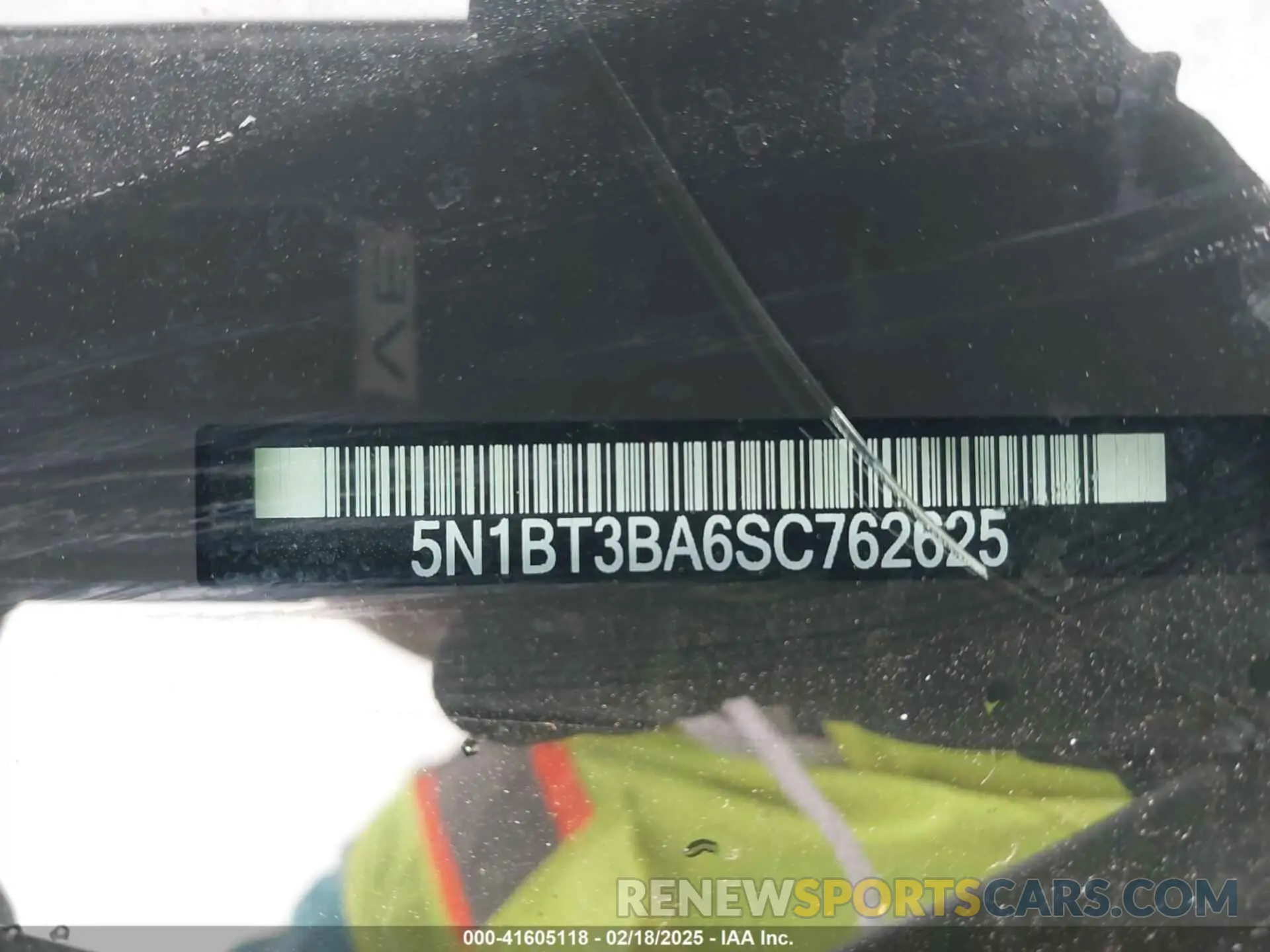 9 fotografías del automóvil dañado 5N1BT3BA6SC762625 NISSAN ROGUE 2025