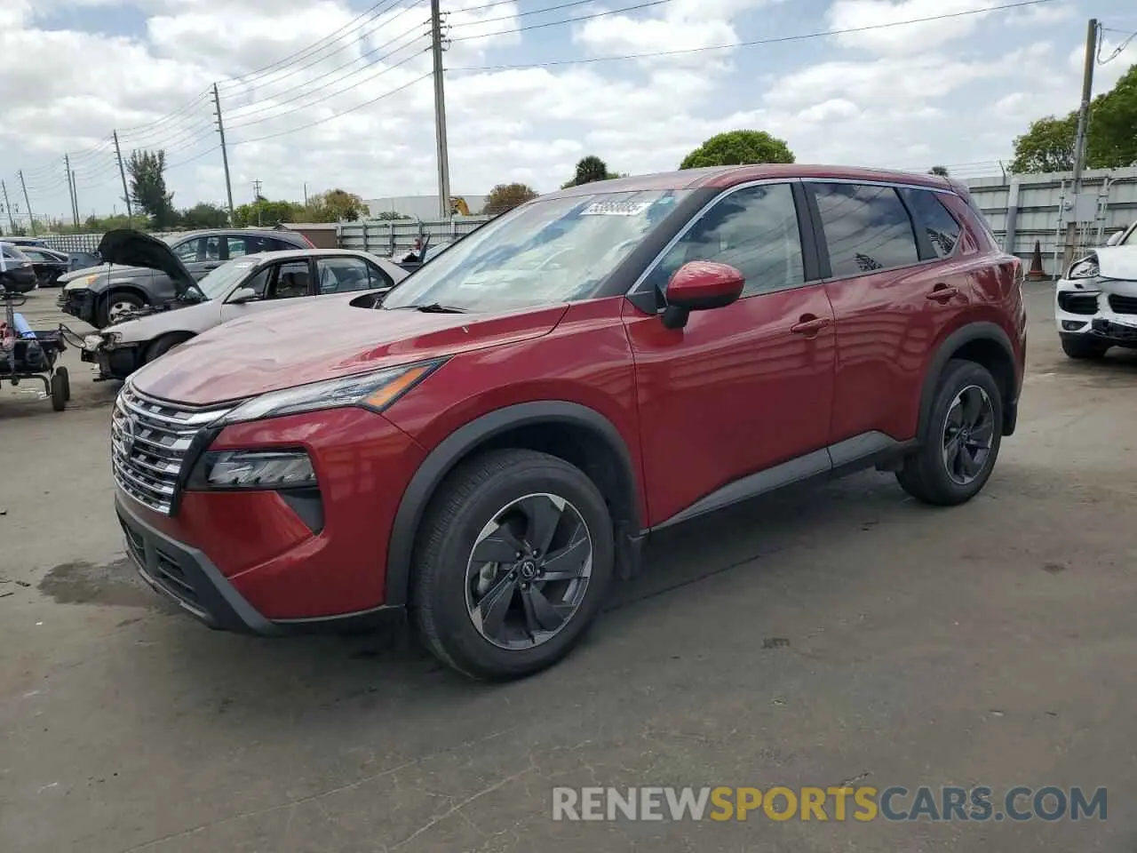 1 fotografías del automóvil dañado 5N1BT3BA8SC780057 NISSAN ROGUE 2025