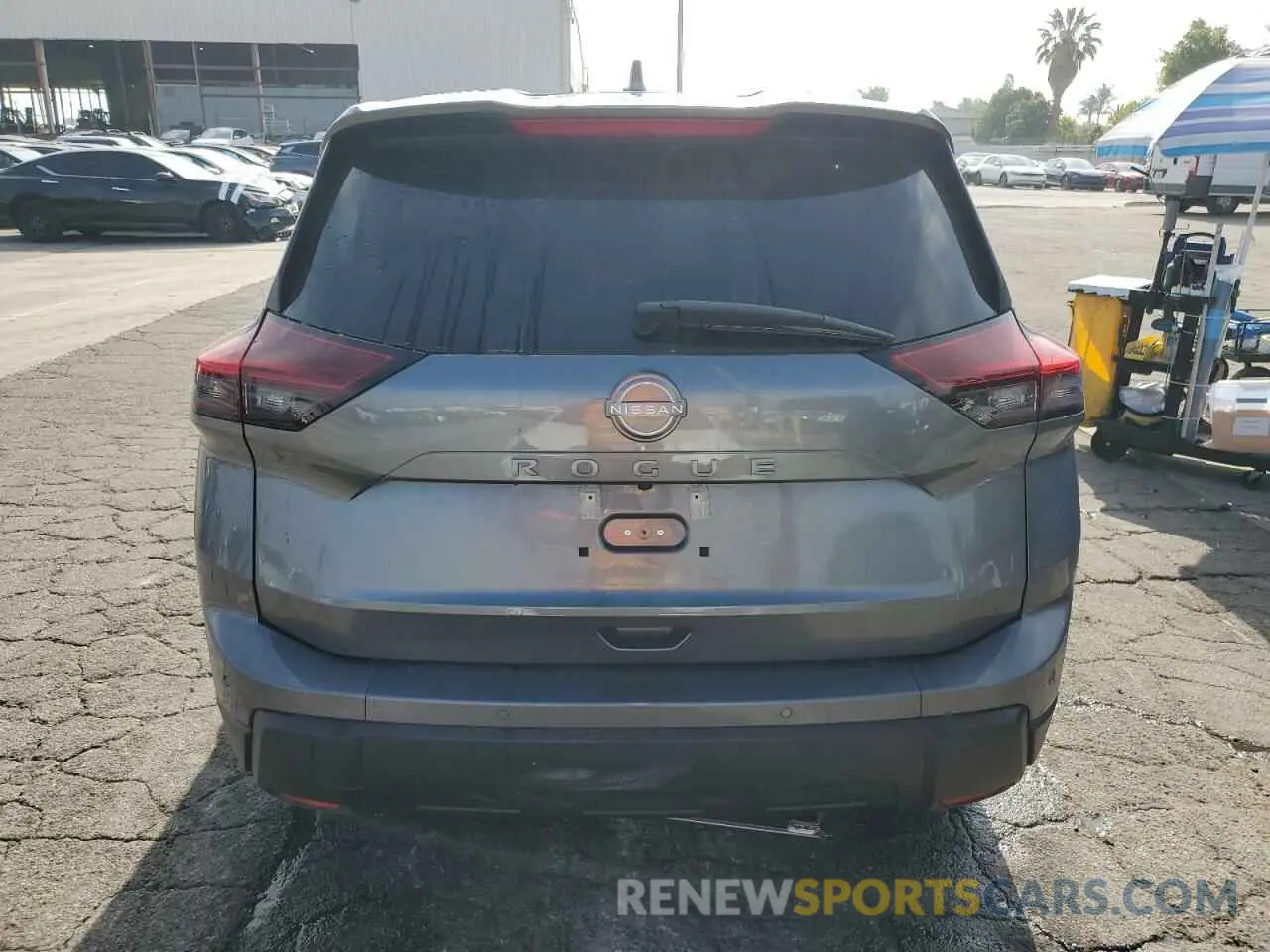 6 fotografías del automóvil dañado 5N1BT3BAXSC810384 NISSAN ROGUE 2025