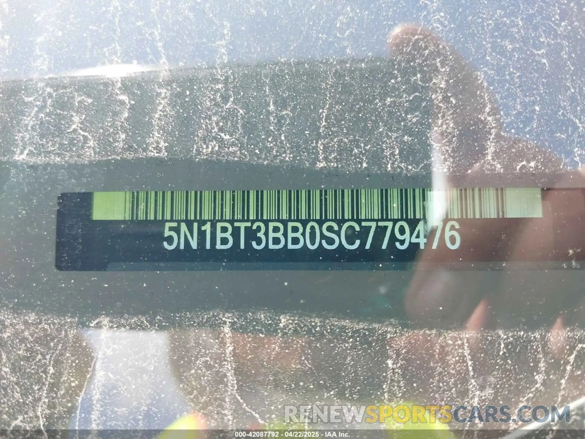 9 fotografías del automóvil dañado 5N1BT3BB0SC779476 NISSAN ROGUE 2025