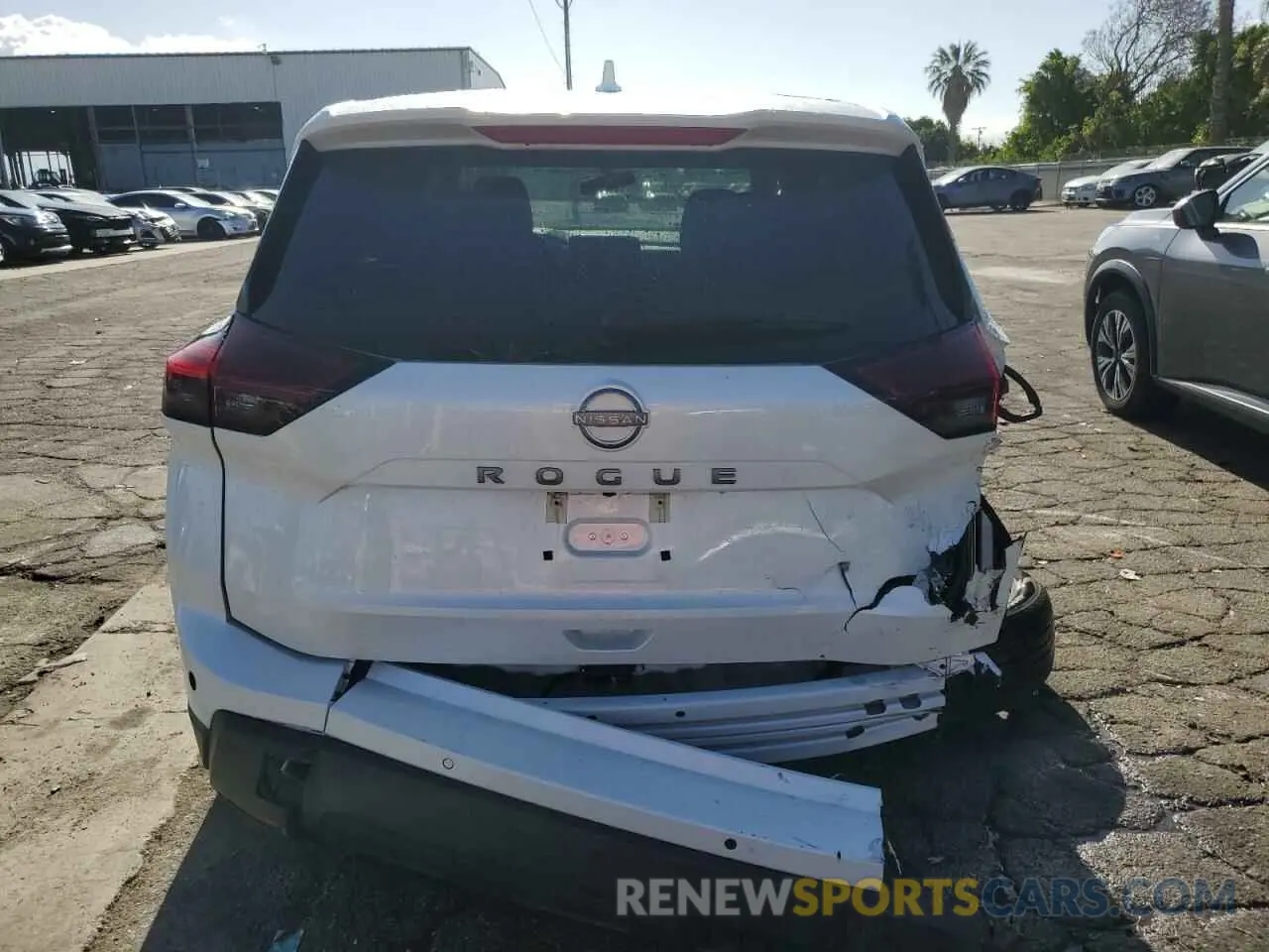 6 fotografías del automóvil dañado 5N1BT3BB4SC810051 NISSAN ROGUE 2025
