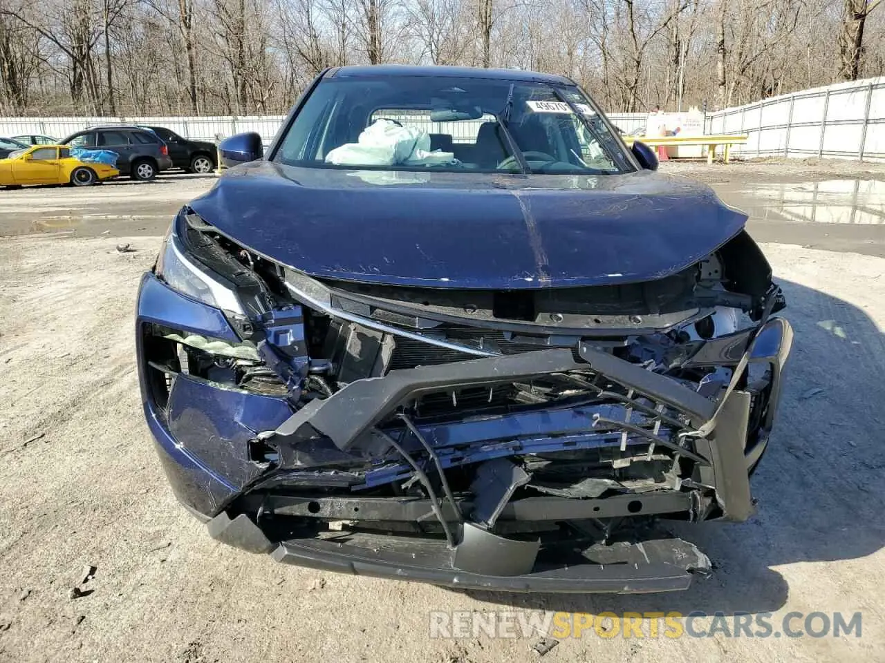 5 fotografías del automóvil dañado 5N1BT3BB5SC765217 NISSAN ROGUE 2025