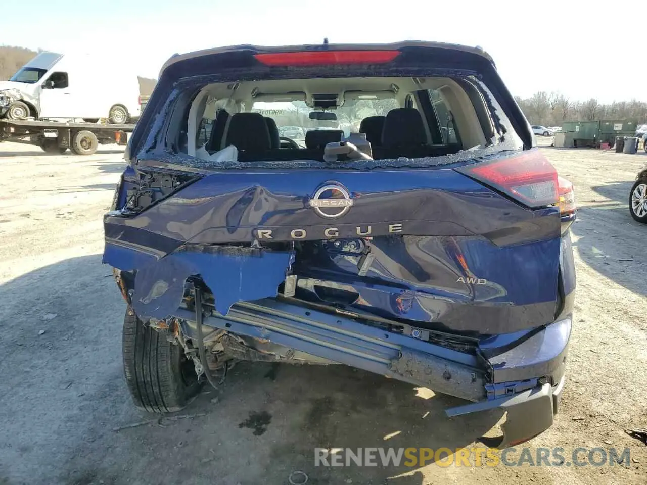 6 fotografías del automóvil dañado 5N1BT3BB5SC765217 NISSAN ROGUE 2025