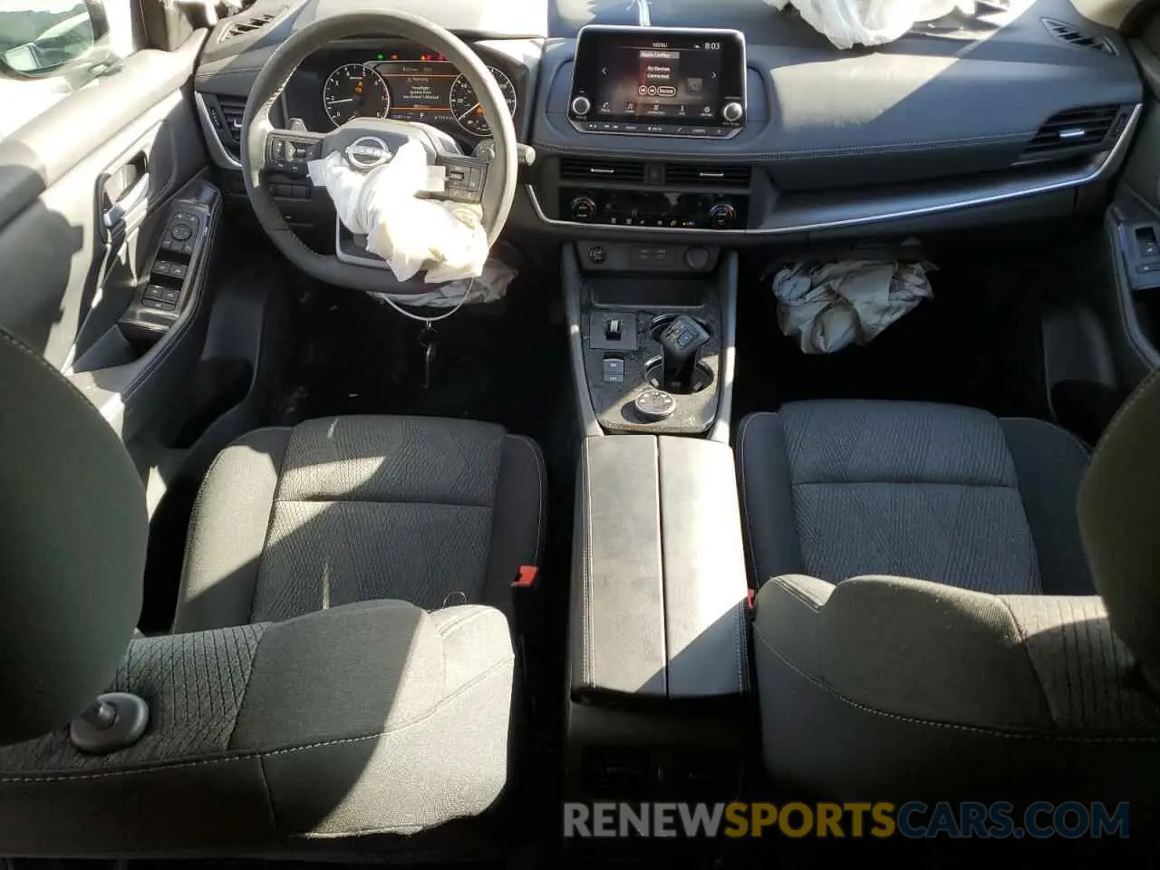 8 fotografías del automóvil dañado 5N1BT3BB5SC765217 NISSAN ROGUE 2025