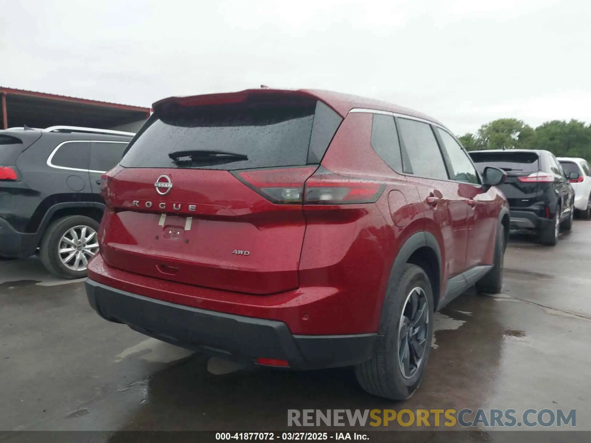 4 fotografías del automóvil dañado 5N1BT3BB5SC773897 NISSAN ROGUE 2025