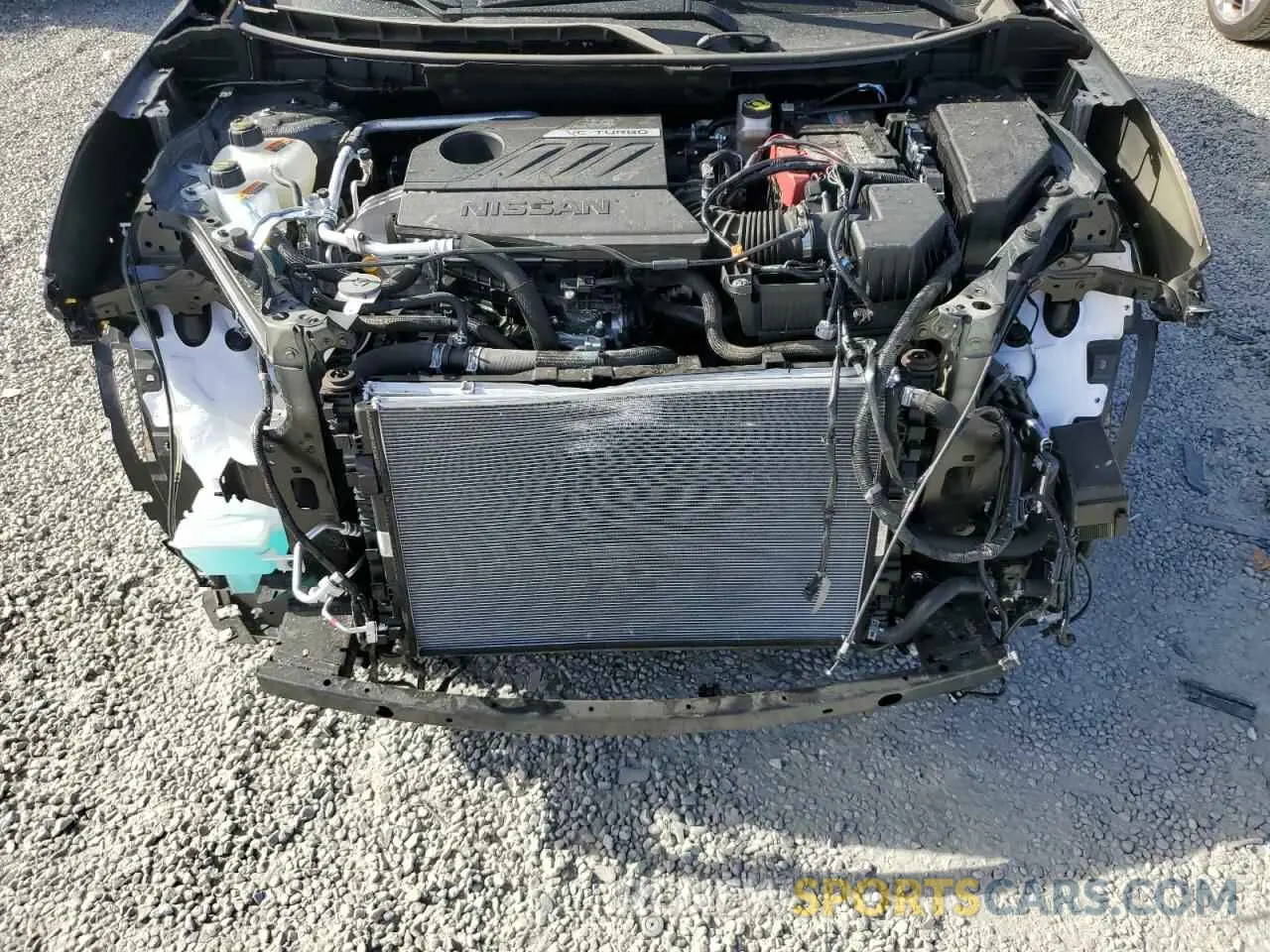 12 fotografías del automóvil dañado 5N1BT3BB7SC773111 NISSAN ROGUE 2025