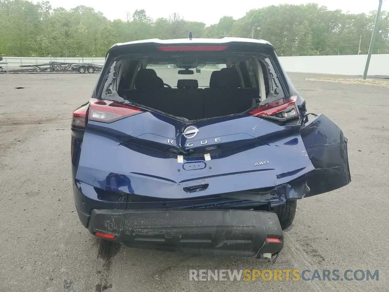 6 fotografías del automóvil dañado 5N1BT3BB9SC797524 NISSAN ROGUE 2025