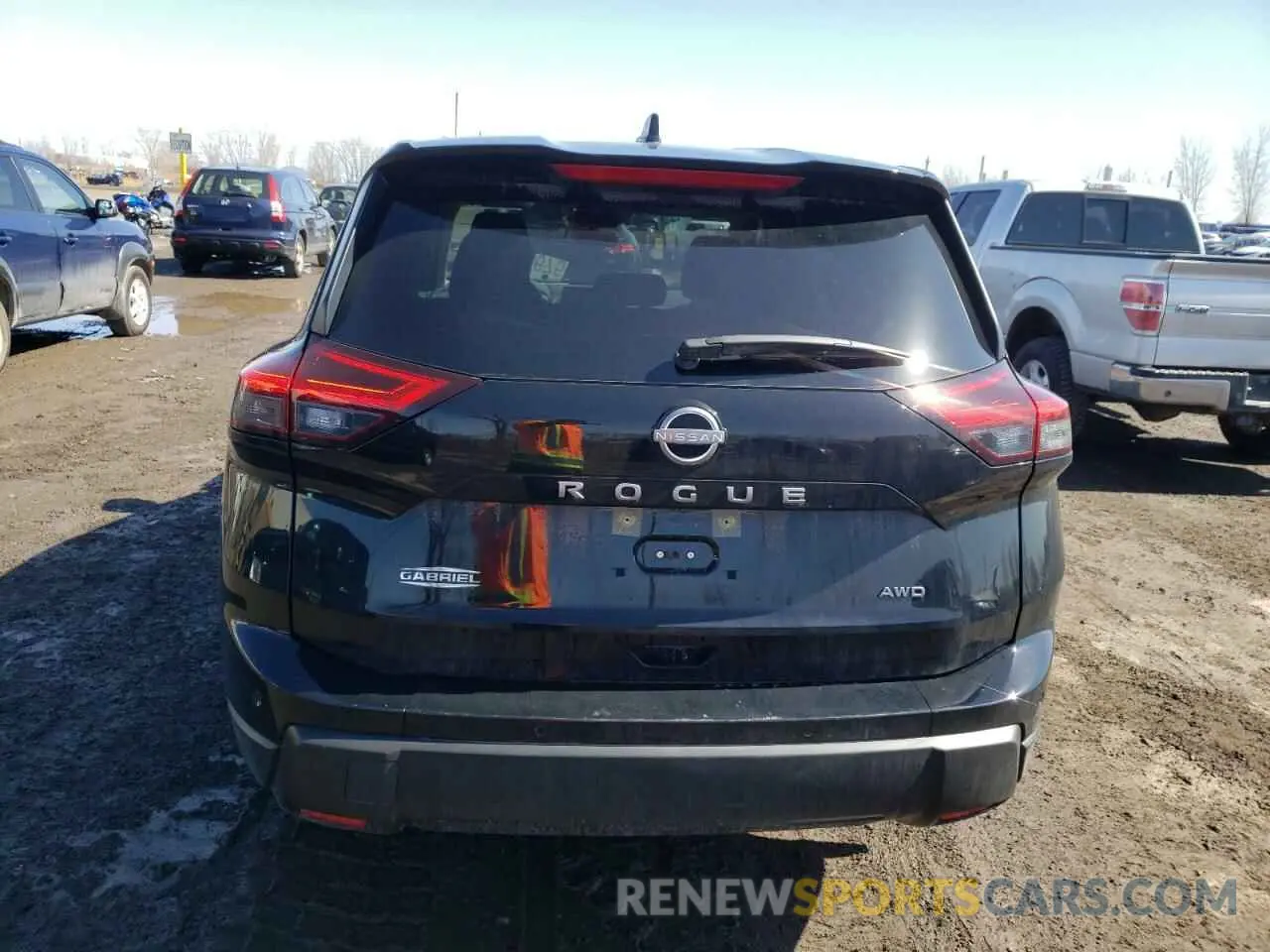 6 fotografías del automóvil dañado JN8BT3AB6SW141810 NISSAN ROGUE 2025