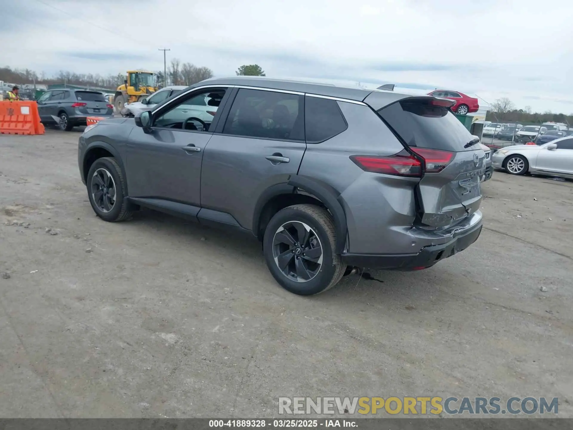 3 fotografías del automóvil dañado JN8BT3BA0SW007221 NISSAN ROGUE 2025