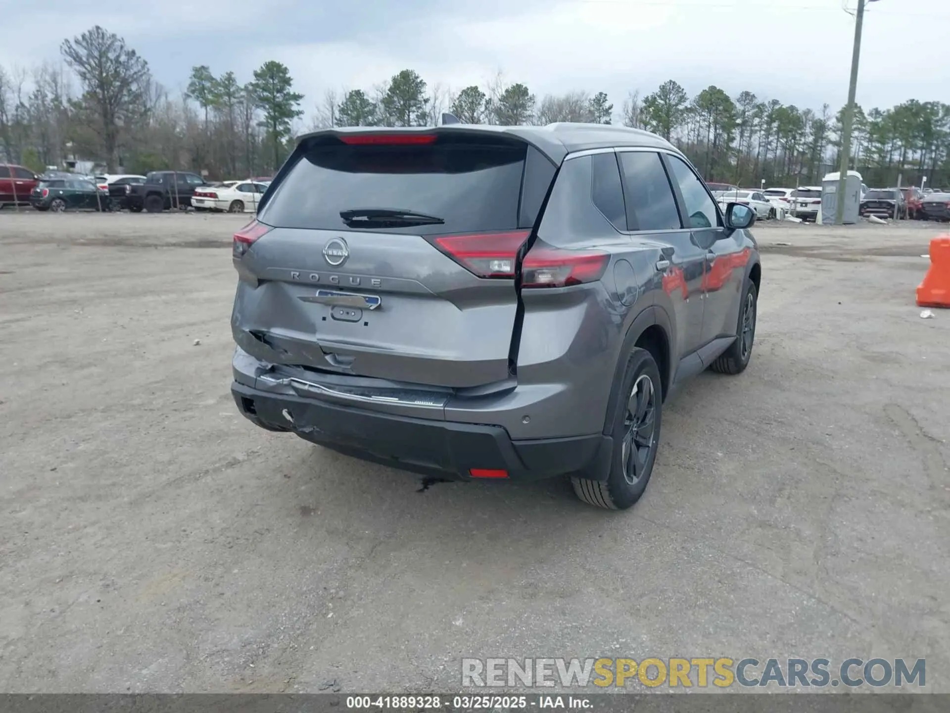 4 fotografías del automóvil dañado JN8BT3BA0SW007221 NISSAN ROGUE 2025