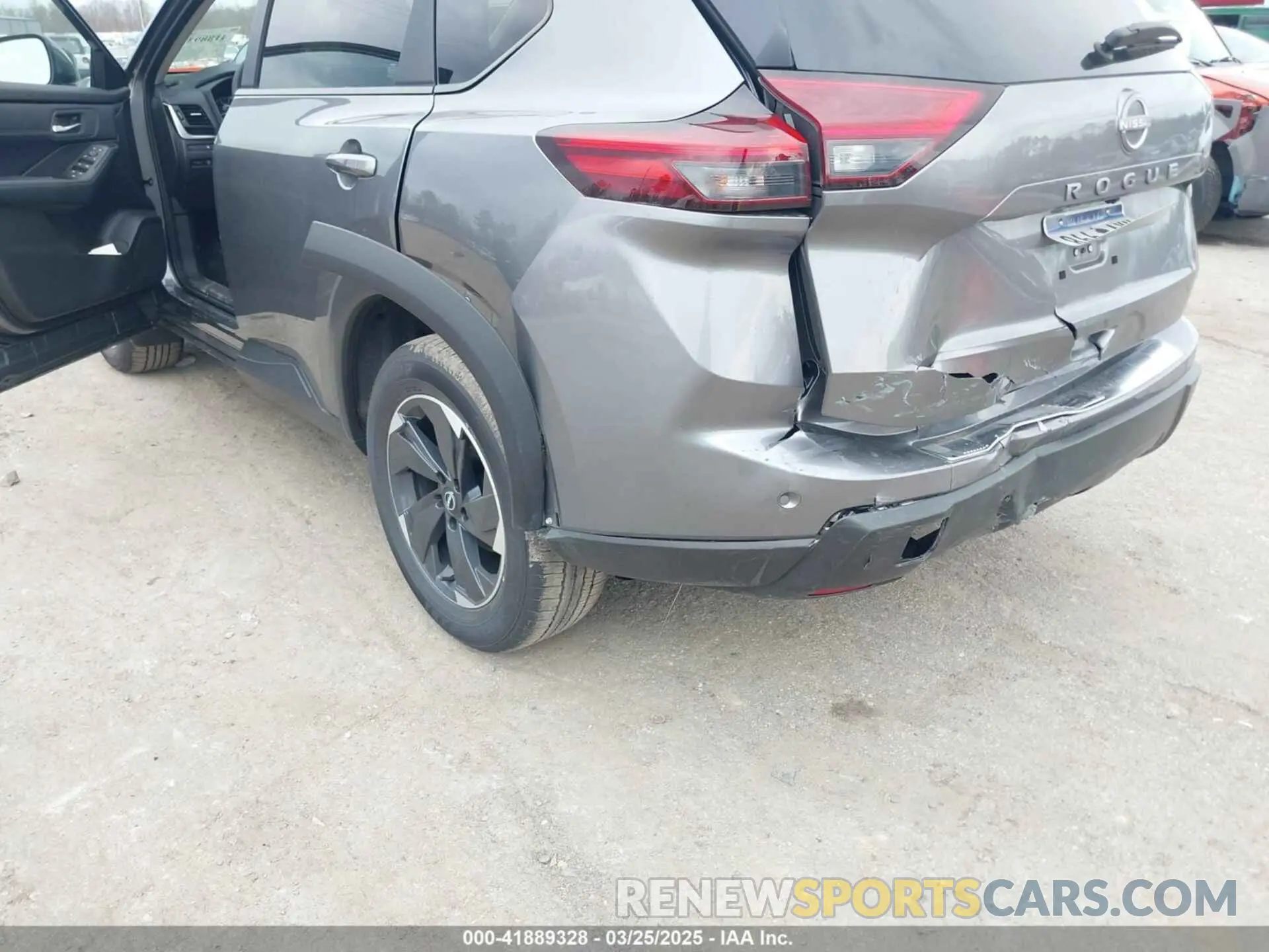 6 fotografías del automóvil dañado JN8BT3BA0SW007221 NISSAN ROGUE 2025
