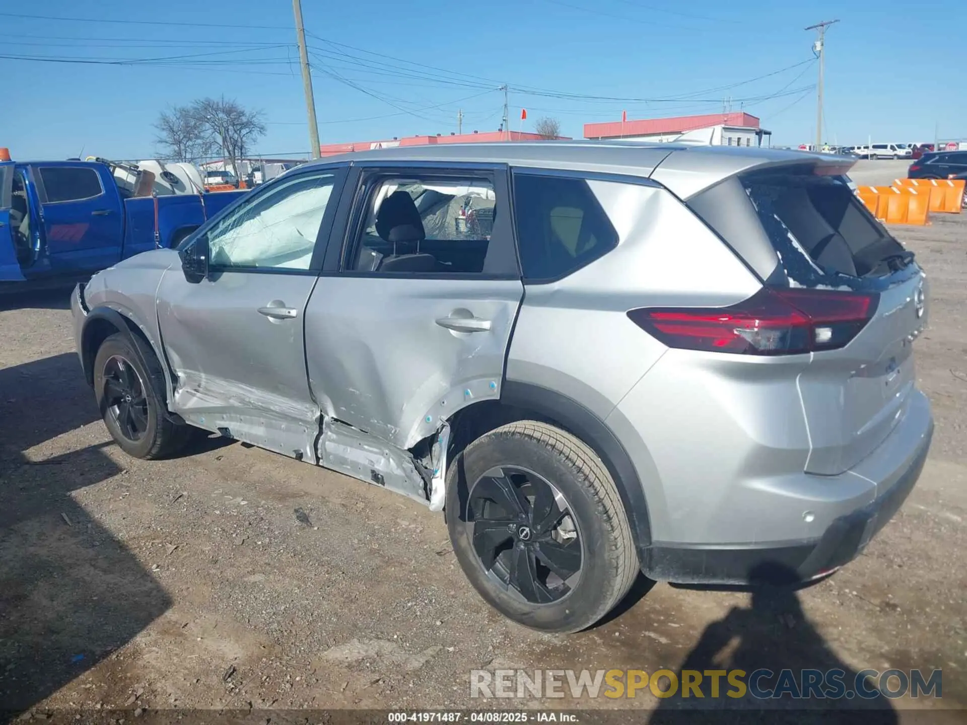 14 fotografías del automóvil dañado JN8BT3BA2SW001968 NISSAN ROGUE 2025