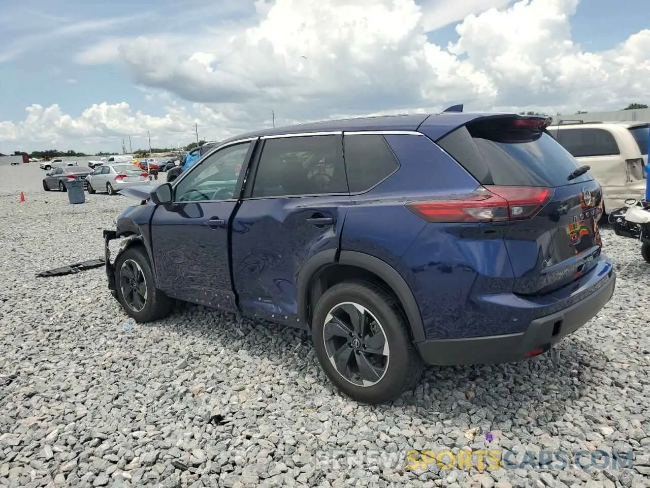 2 fotografías del automóvil dañado JN8BT3BB1SW151241 NISSAN ROGUE 2025