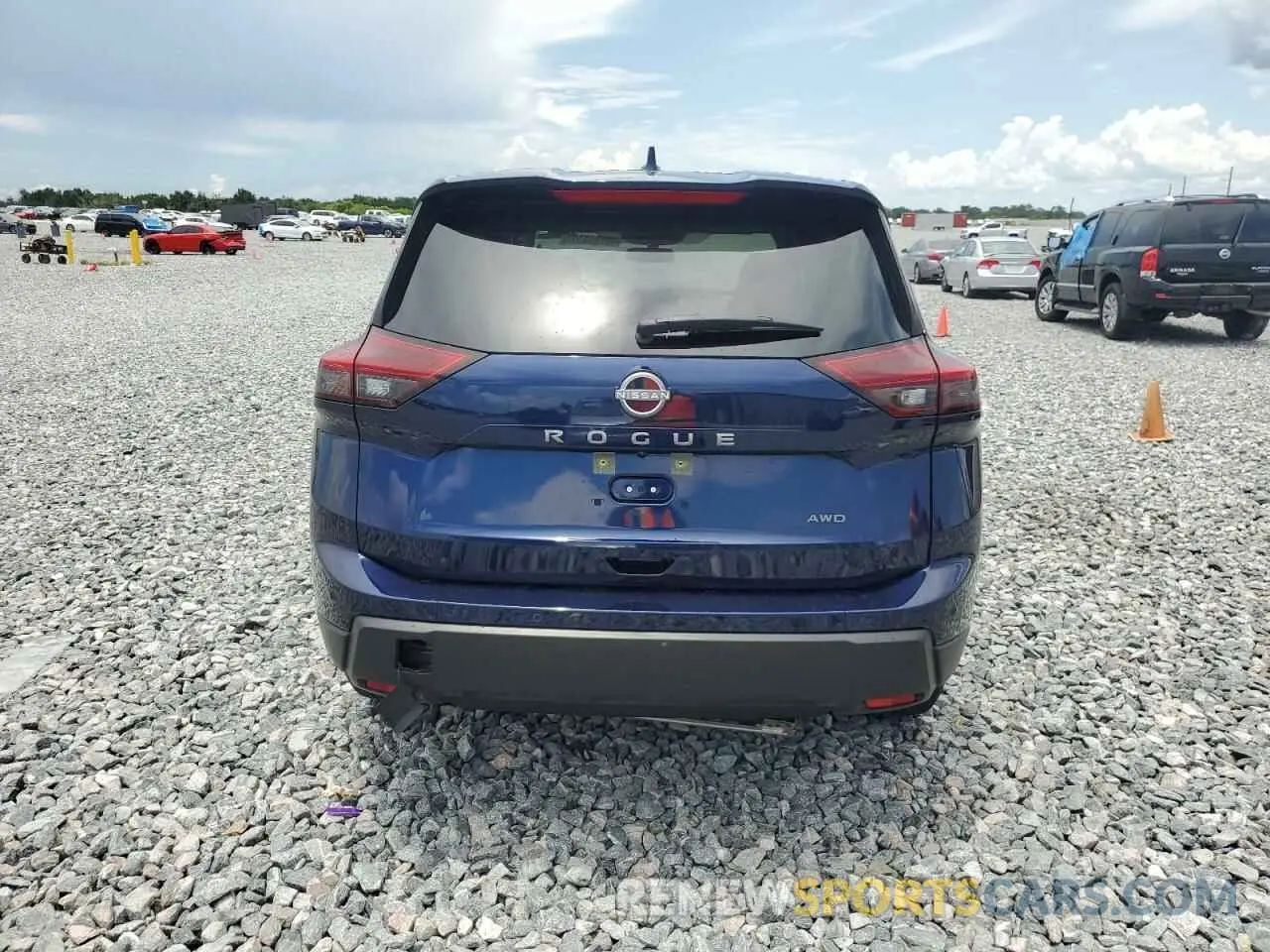 6 fotografías del automóvil dañado JN8BT3BB1SW151241 NISSAN ROGUE 2025