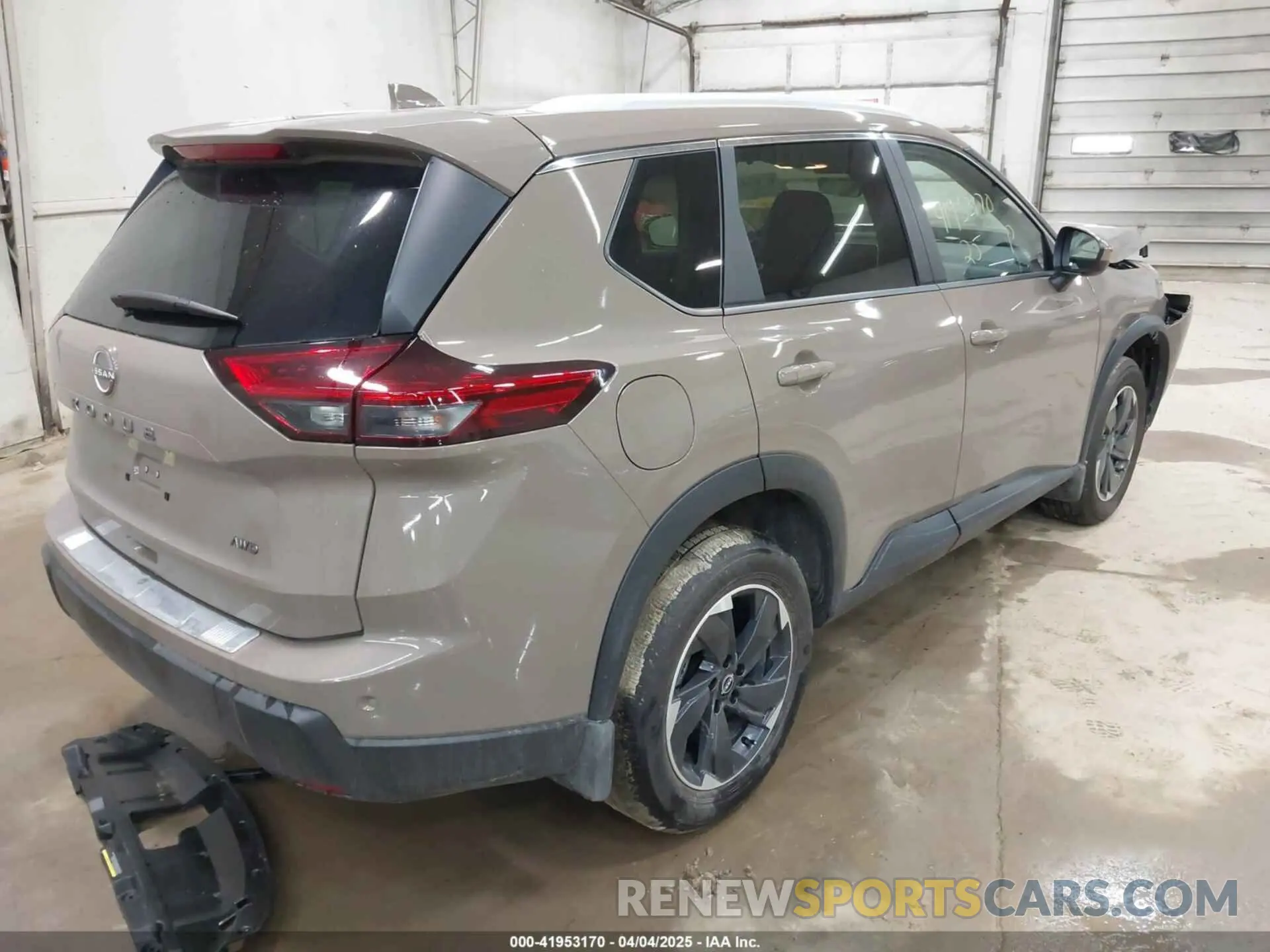 4 fotografías del automóvil dañado JN8BT3BB1SW152003 NISSAN ROGUE 2025