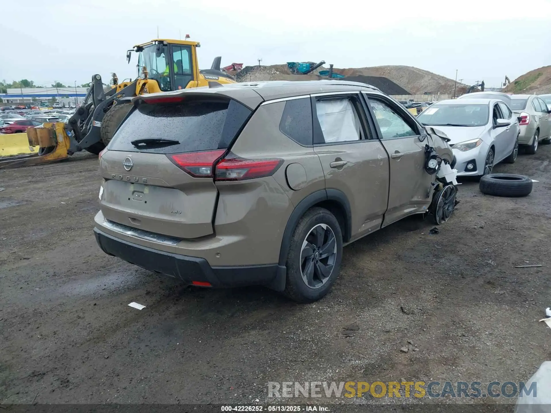 4 fotografías del automóvil dañado JN8BT3BB2SW159929 NISSAN ROGUE 2025