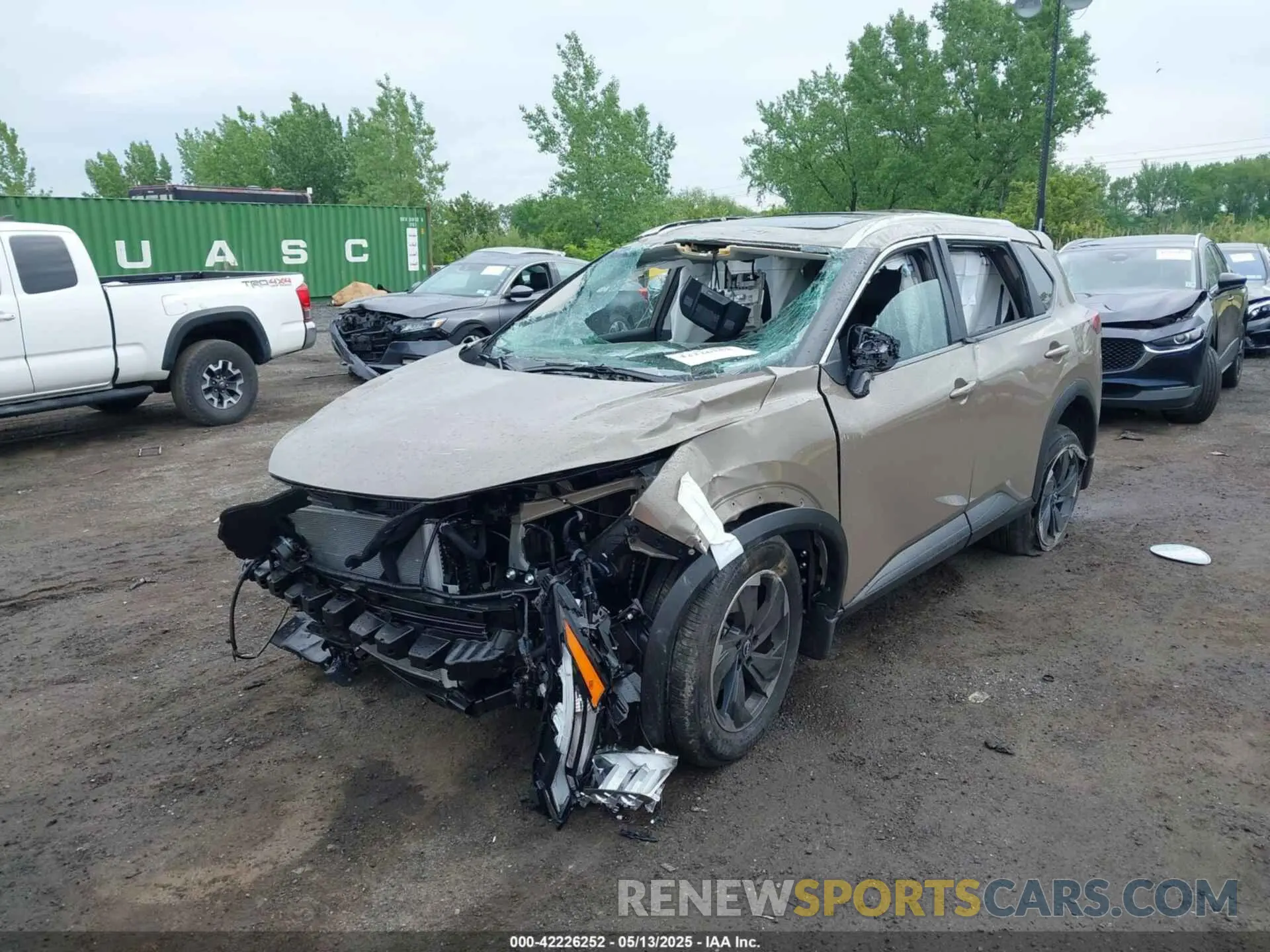 6 fotografías del automóvil dañado JN8BT3BB2SW159929 NISSAN ROGUE 2025