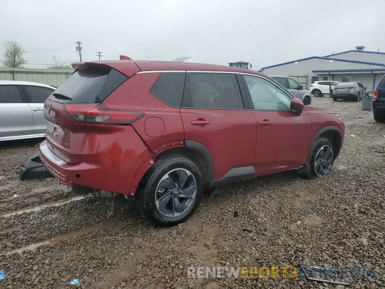 3 fotografías del automóvil dañado JN8BT3BB2SW415308 NISSAN ROGUE 2025
