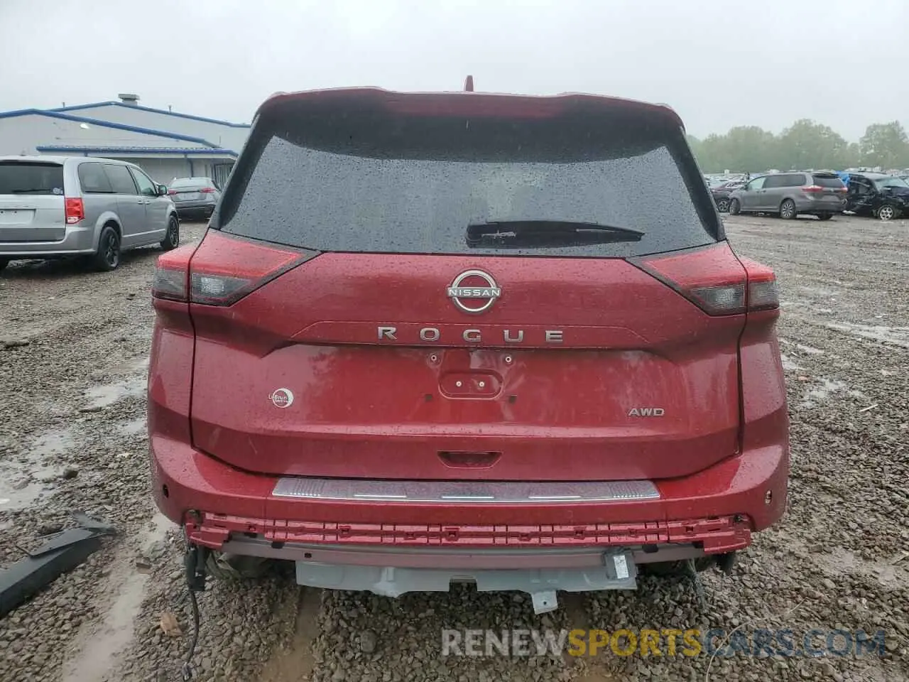 6 fotografías del automóvil dañado JN8BT3BB2SW415308 NISSAN ROGUE 2025