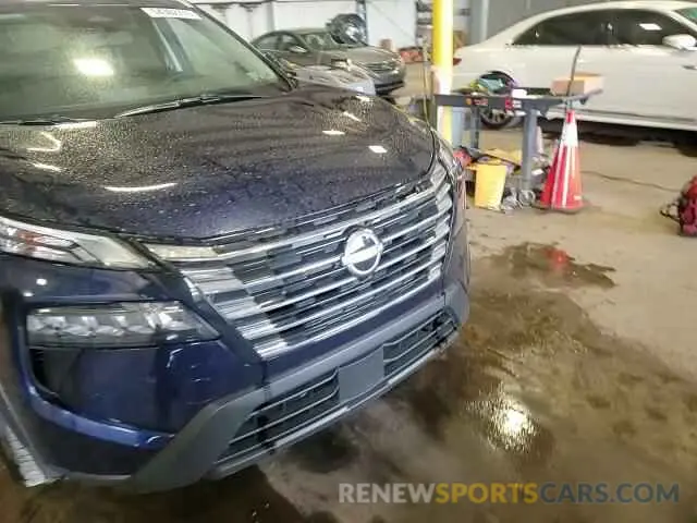 15 fotografías del automóvil dañado JN8BT3BB6SW149100 NISSAN ROGUE 2025