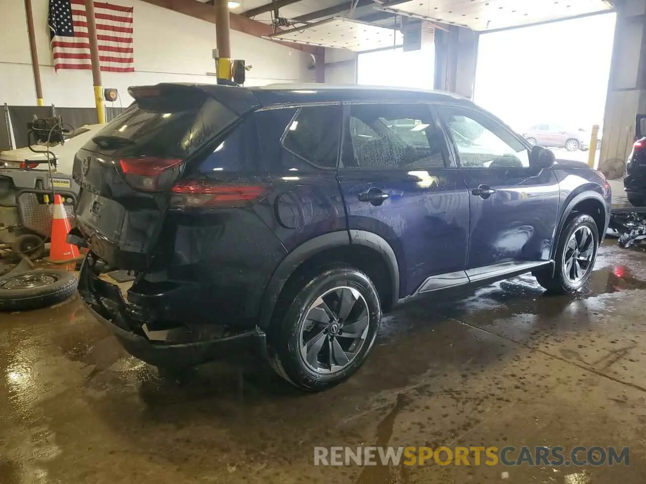 3 fotografías del automóvil dañado JN8BT3BB6SW149100 NISSAN ROGUE 2025