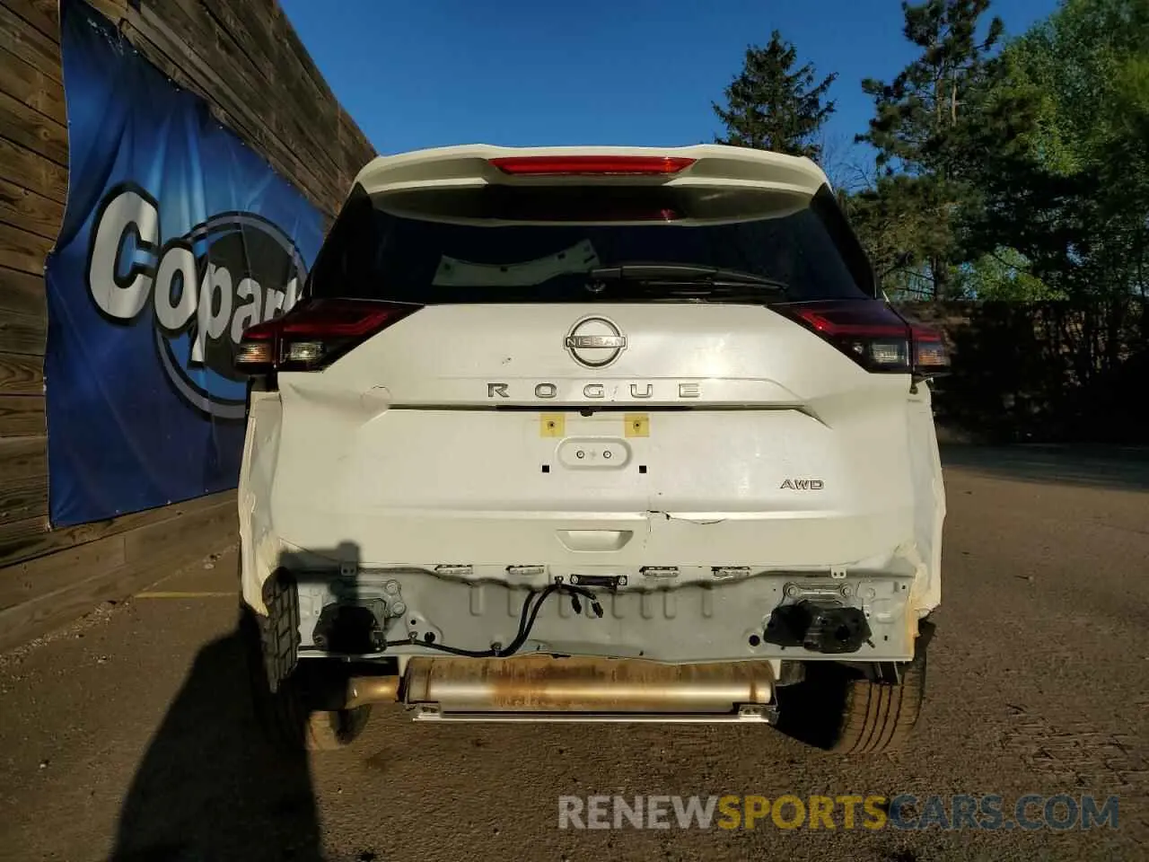 6 fotografías del automóvil dañado JN8BT3BB8SW412817 NISSAN ROGUE 2025