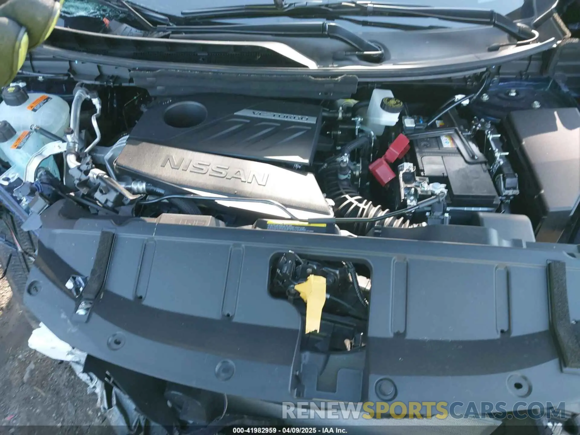 10 fotografías del automóvil dañado JN8BT3BBXSW152808 NISSAN ROGUE 2025