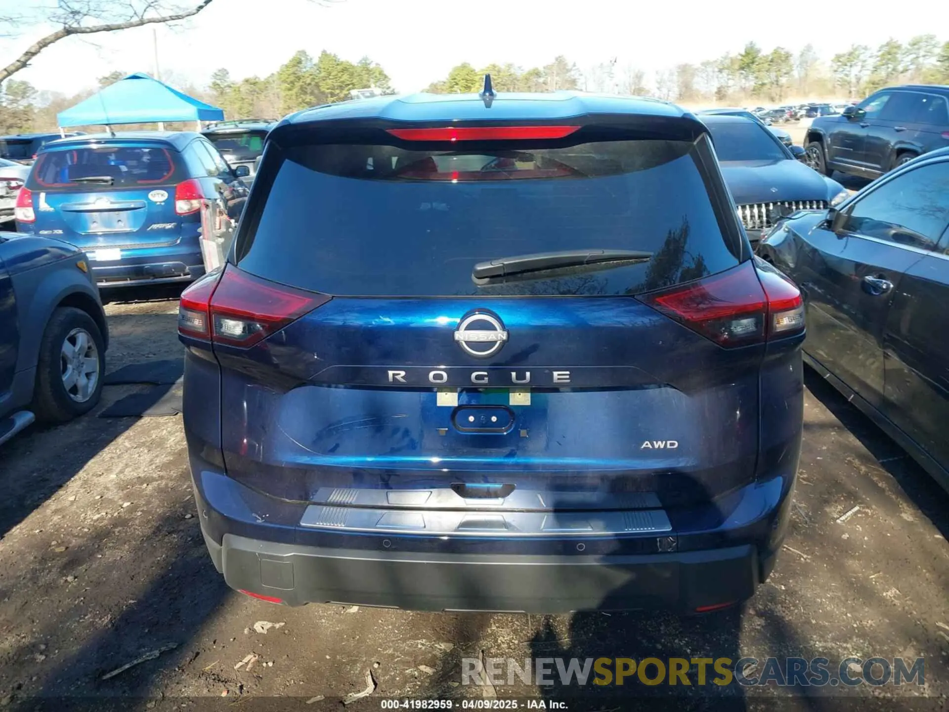 16 fotografías del automóvil dañado JN8BT3BBXSW152808 NISSAN ROGUE 2025