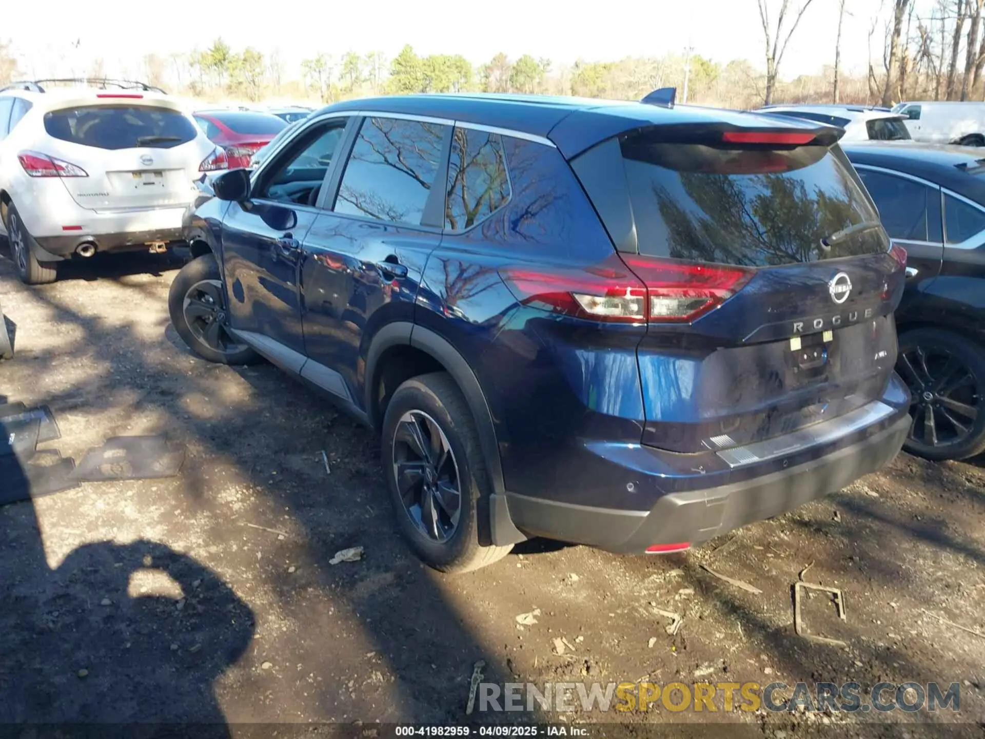 3 fotografías del automóvil dañado JN8BT3BBXSW152808 NISSAN ROGUE 2025