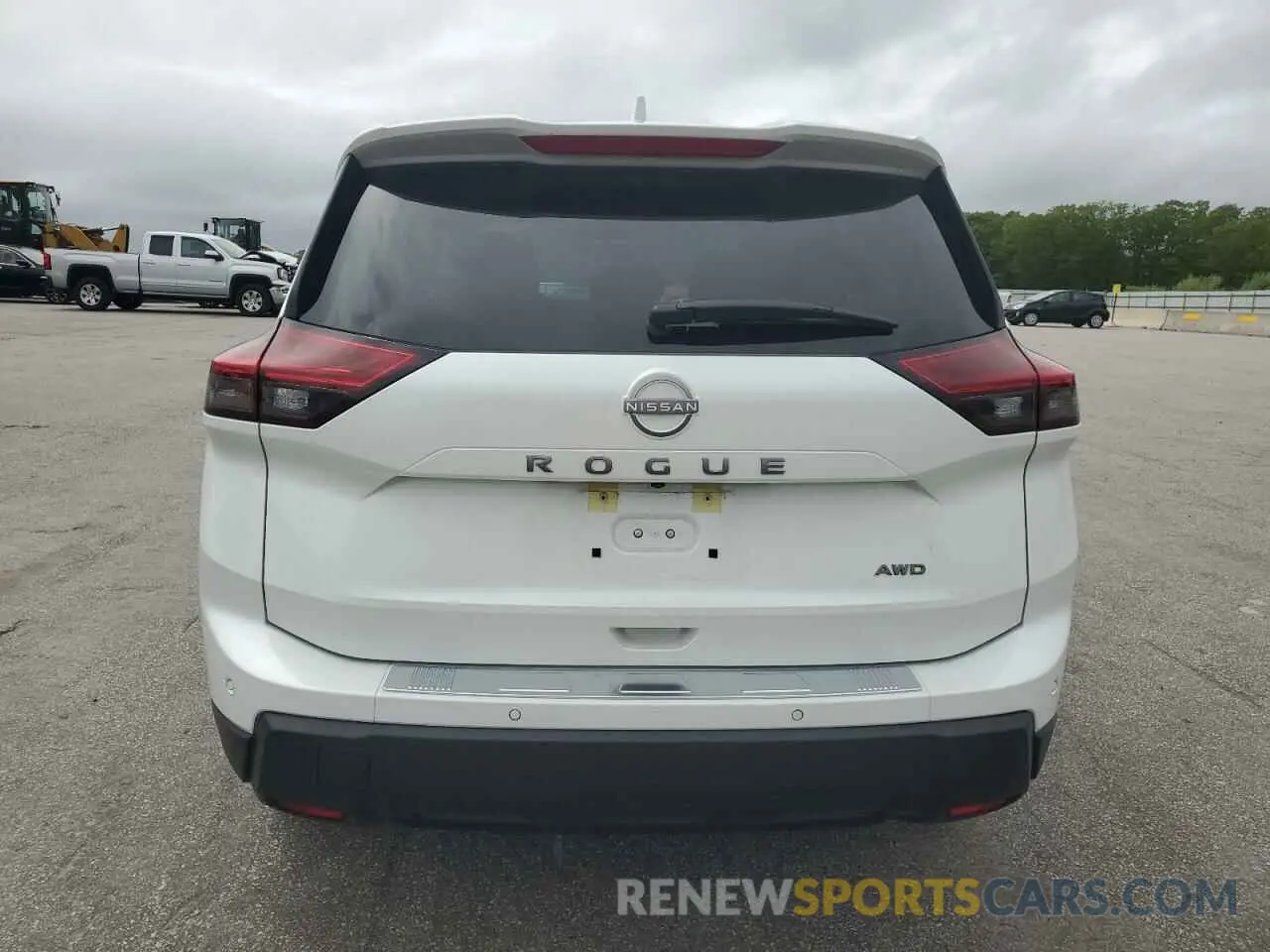 6 fotografías del automóvil dañado JN8BT3BBXSW153456 NISSAN ROGUE 2025