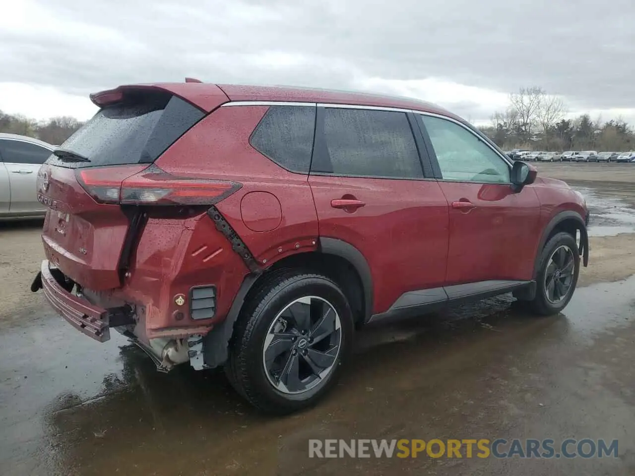 3 fotografías del automóvil dañado JN8BT3BBXSW410485 NISSAN ROGUE 2025