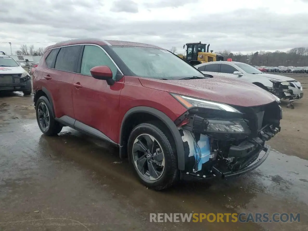 4 fotografías del automóvil dañado JN8BT3BBXSW410485 NISSAN ROGUE 2025