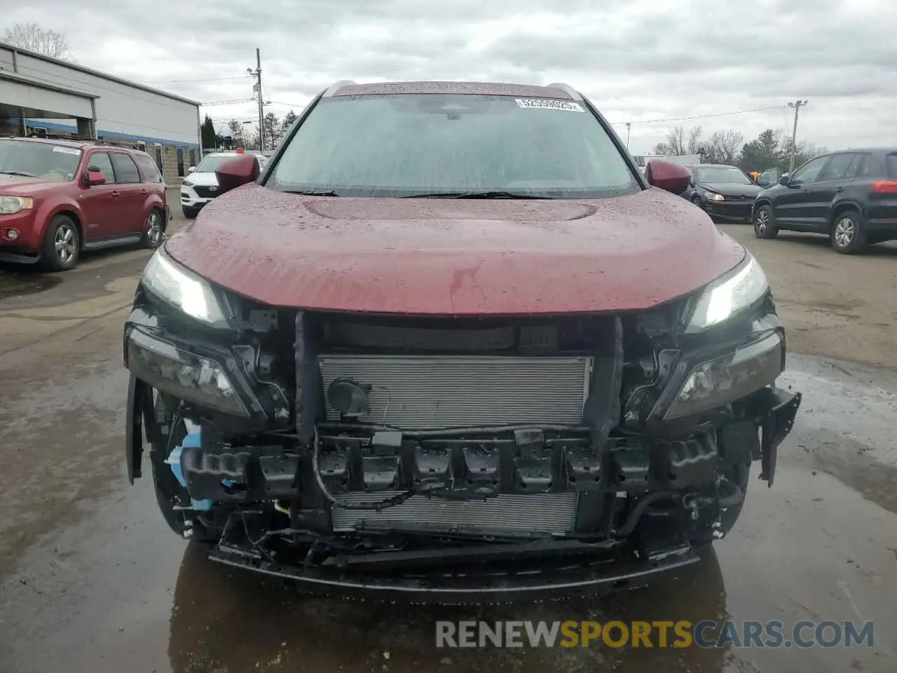 5 fotografías del automóvil dañado JN8BT3BBXSW410485 NISSAN ROGUE 2025