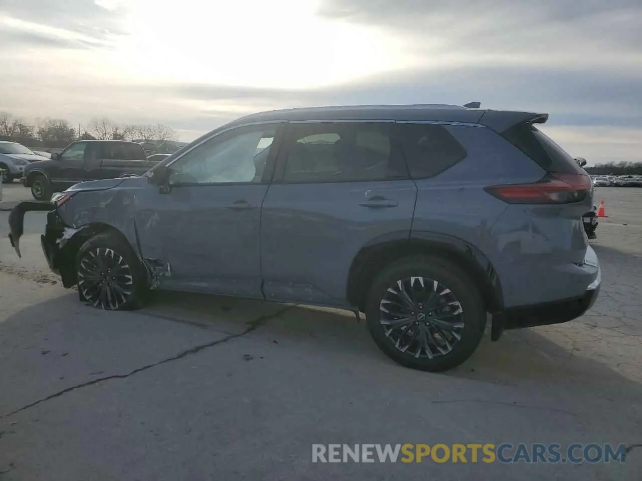 2 fotografías del automóvil dañado JN8BT3DC4SW100709 NISSAN ROGUE 2025