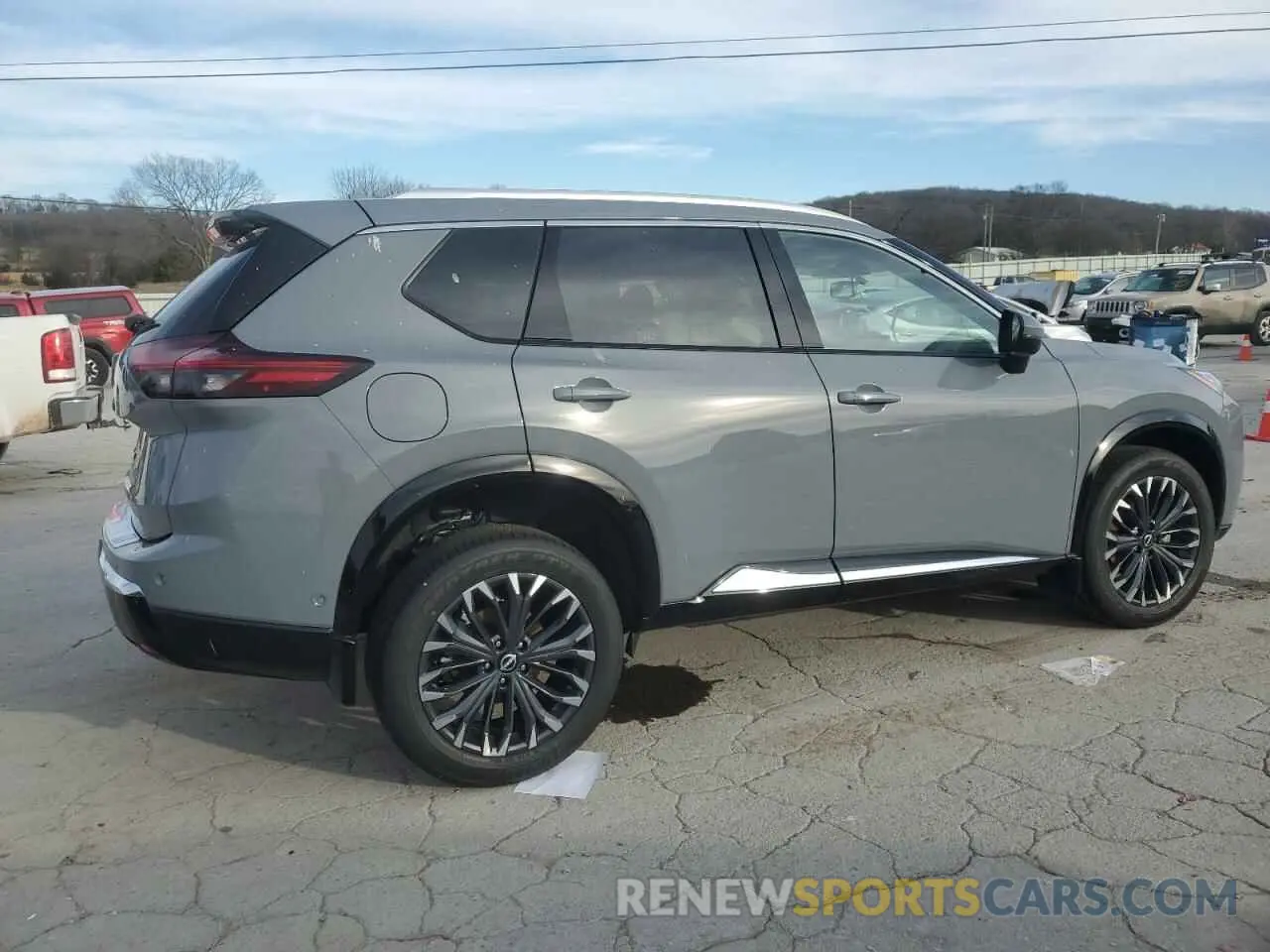 3 fotografías del automóvil dañado JN8BT3DC4SW100709 NISSAN ROGUE 2025