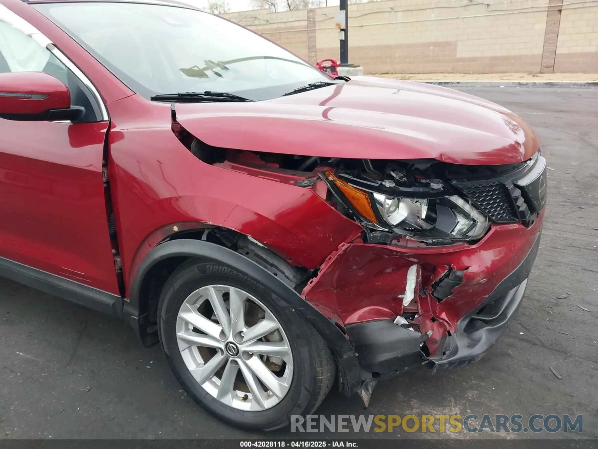 6 fotografías del automóvil dañado JN1BJ1CP0KW217135 NISSAN ROGUE SPORT 2019