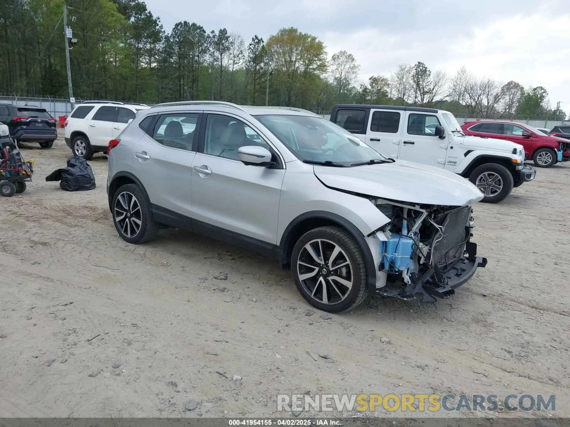 1 fotografías del automóvil dañado JN1BJ1CP0KW234324 NISSAN ROGUE SPORT 2019