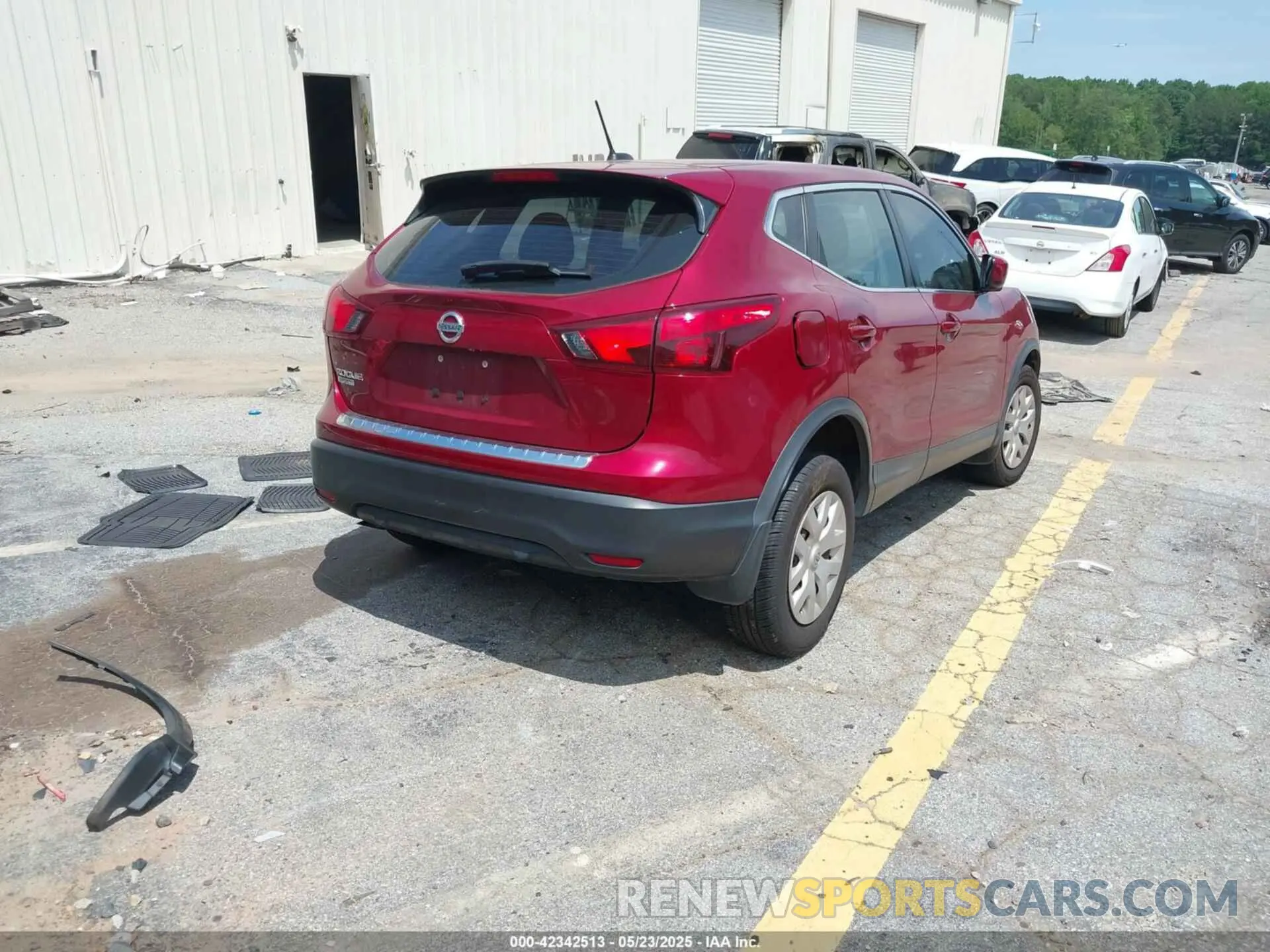 4 fotografías del automóvil dañado JN1BJ1CP0KW242469 NISSAN ROGUE SPORT 2019
