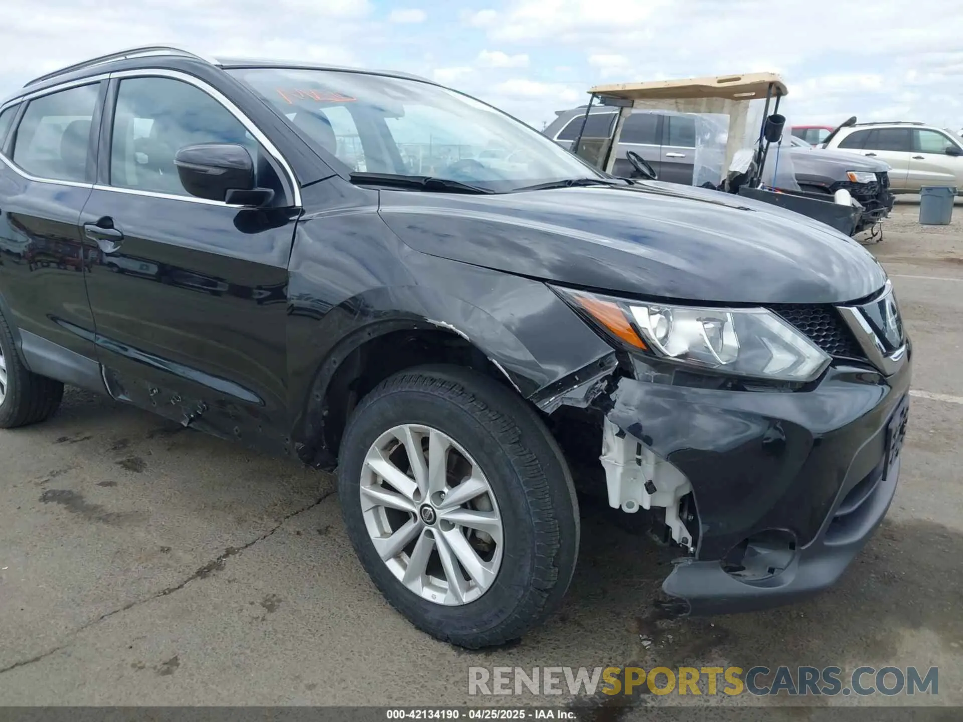 6 fotografías del automóvil dañado JN1BJ1CP0KW526605 NISSAN ROGUE SPORT 2019