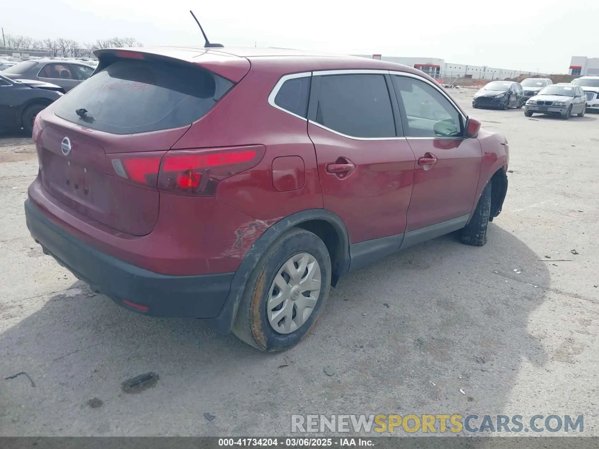 4 fotografías del automóvil dañado JN1BJ1CP3KW218361 NISSAN ROGUE SPORT 2019