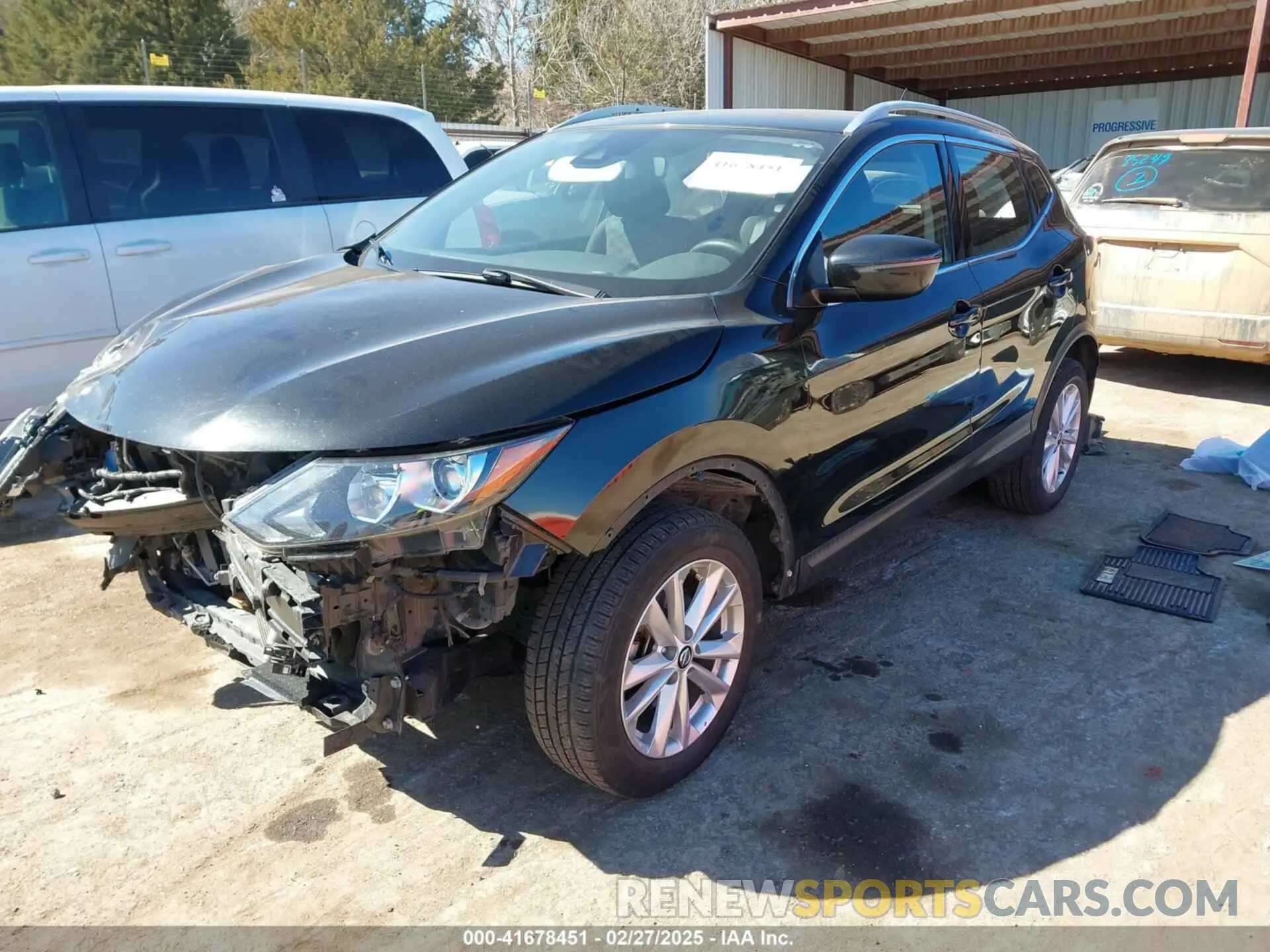 2 fotografías del automóvil dañado JN1BJ1CP3KW524637 NISSAN ROGUE SPORT 2019