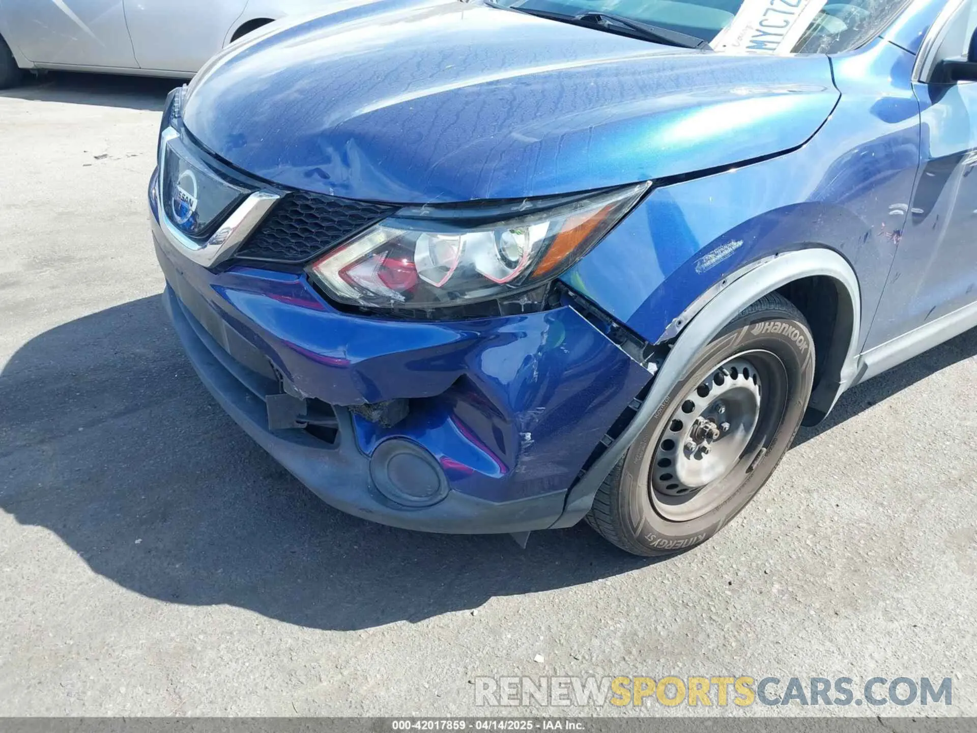 6 fotografías del automóvil dañado JN1BJ1CP6KW238720 NISSAN ROGUE SPORT 2019
