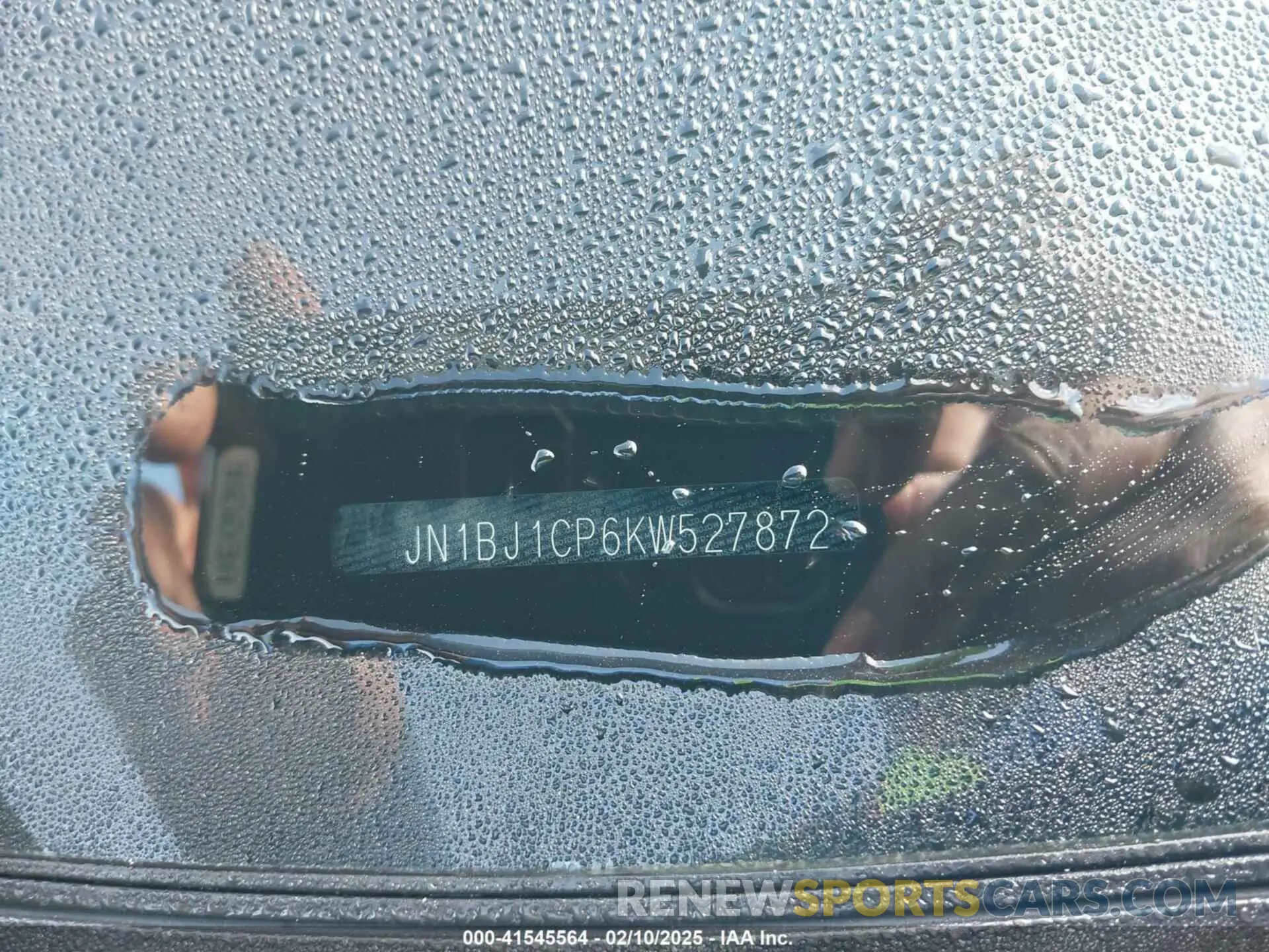 9 fotografías del automóvil dañado JN1BJ1CP6KW527872 NISSAN ROGUE SPORT 2019