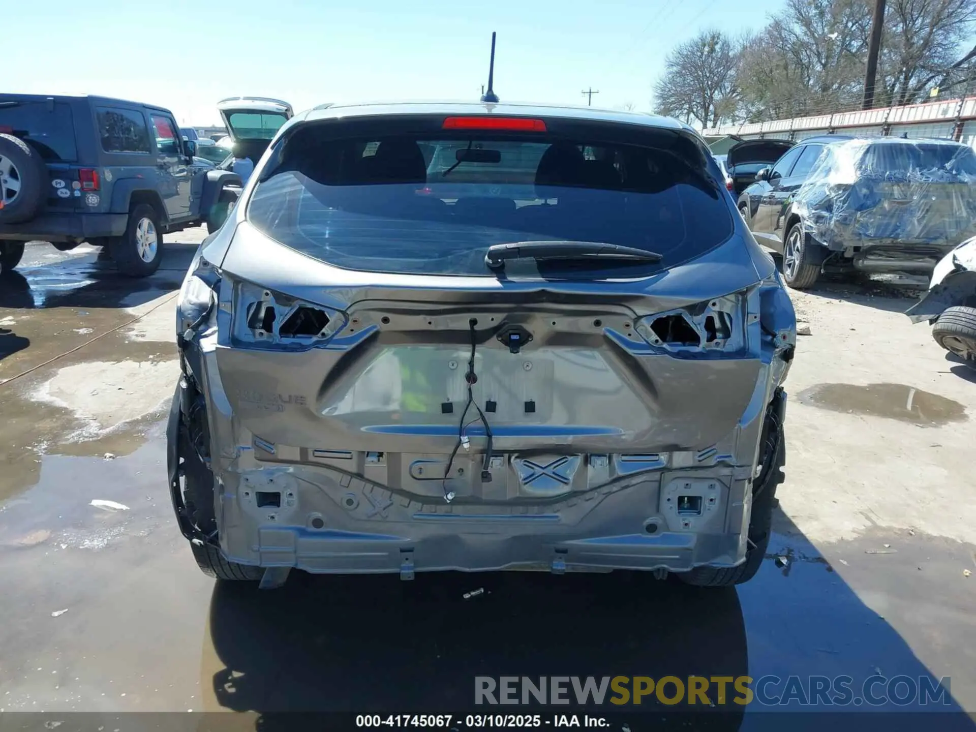 6 fotografías del automóvil dañado JN1BJ1CP8KW236905 NISSAN ROGUE SPORT 2019