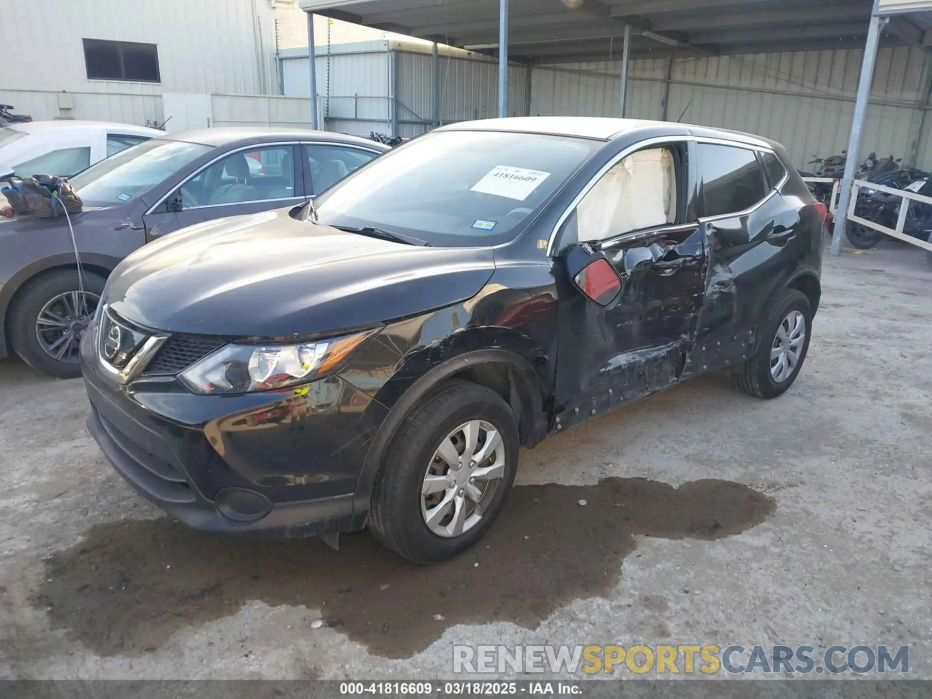 2 fotografías del automóvil dañado JN1BJ1CP8KW528909 NISSAN ROGUE SPORT 2019