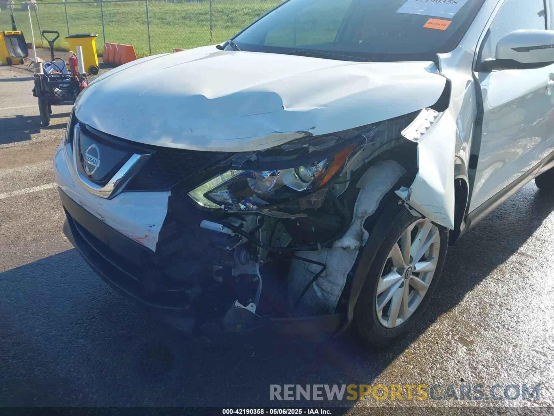 6 fotografías del automóvil dañado JN1BJ1CP9KW528885 NISSAN ROGUE SPORT 2019